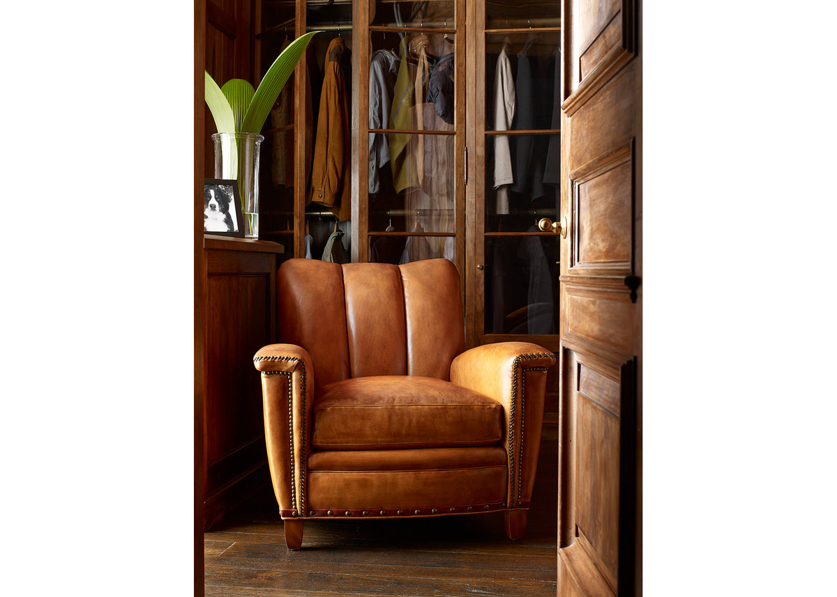 Tulip Channel Back Club Chair