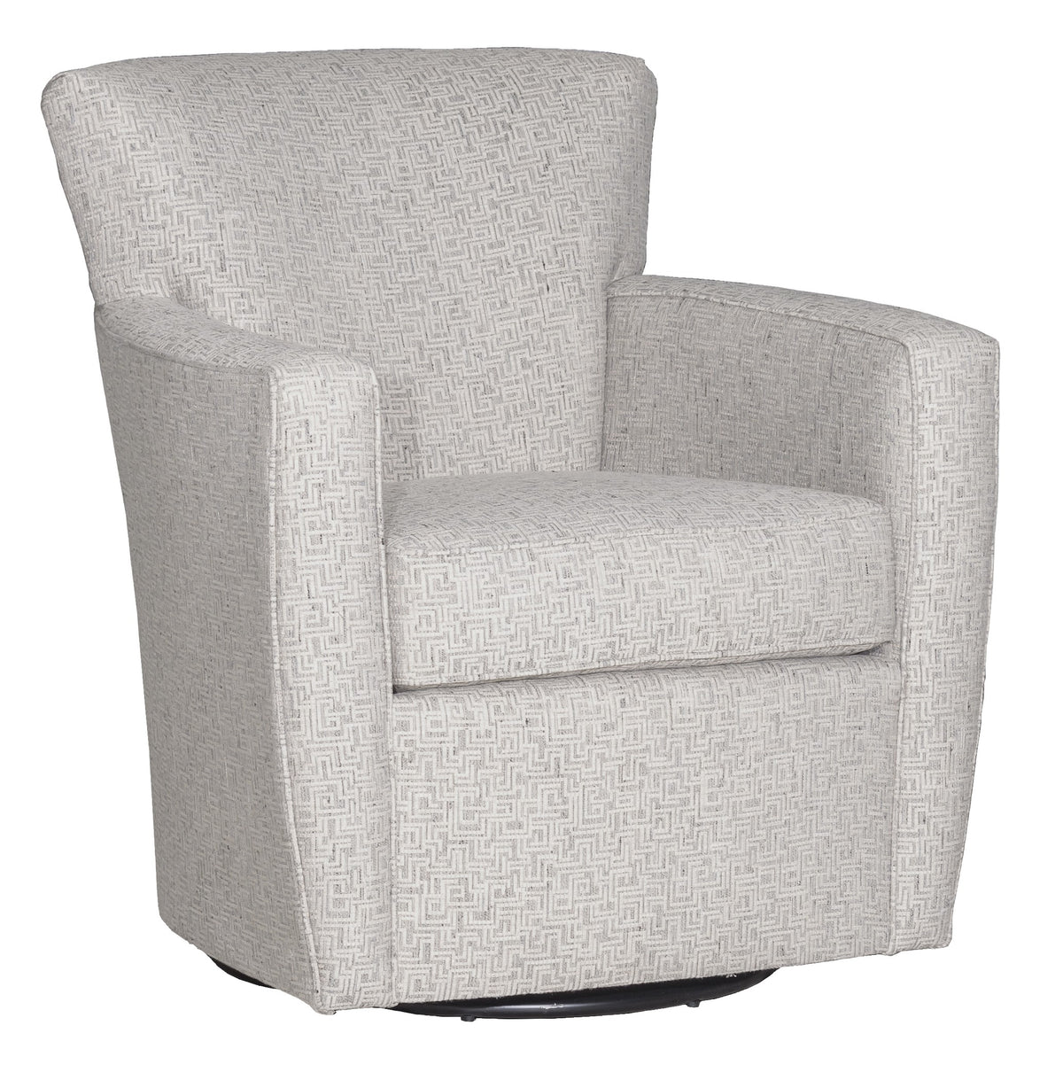 Paterson Leather Swivel Chair (L-6121-31) - Fairfield Chair