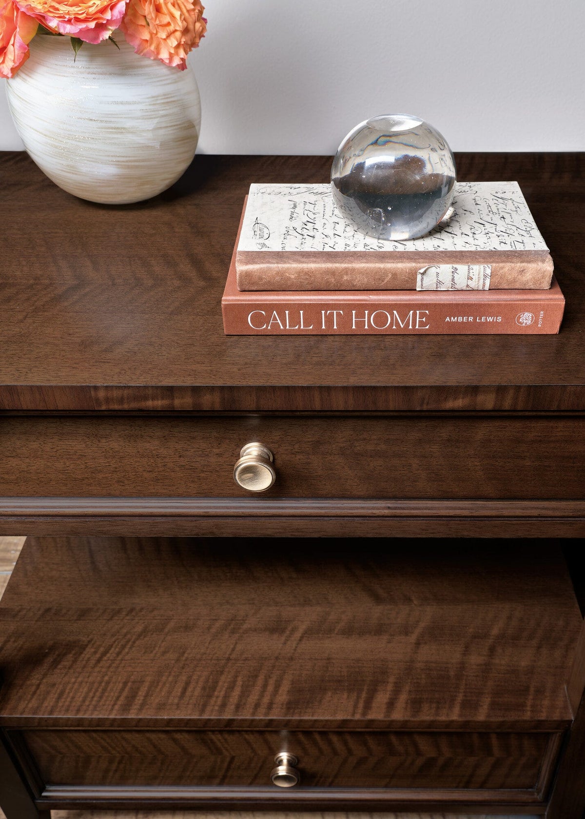 Archives Two-Drawer Nightstand