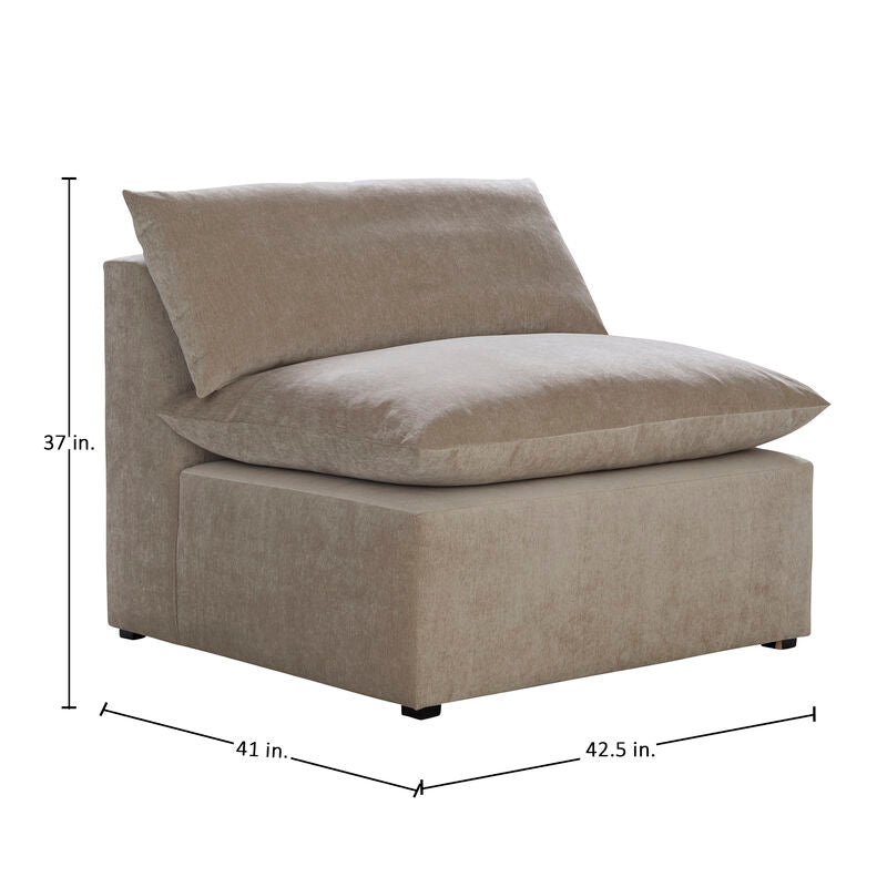 Carrera Bay Armless Chair