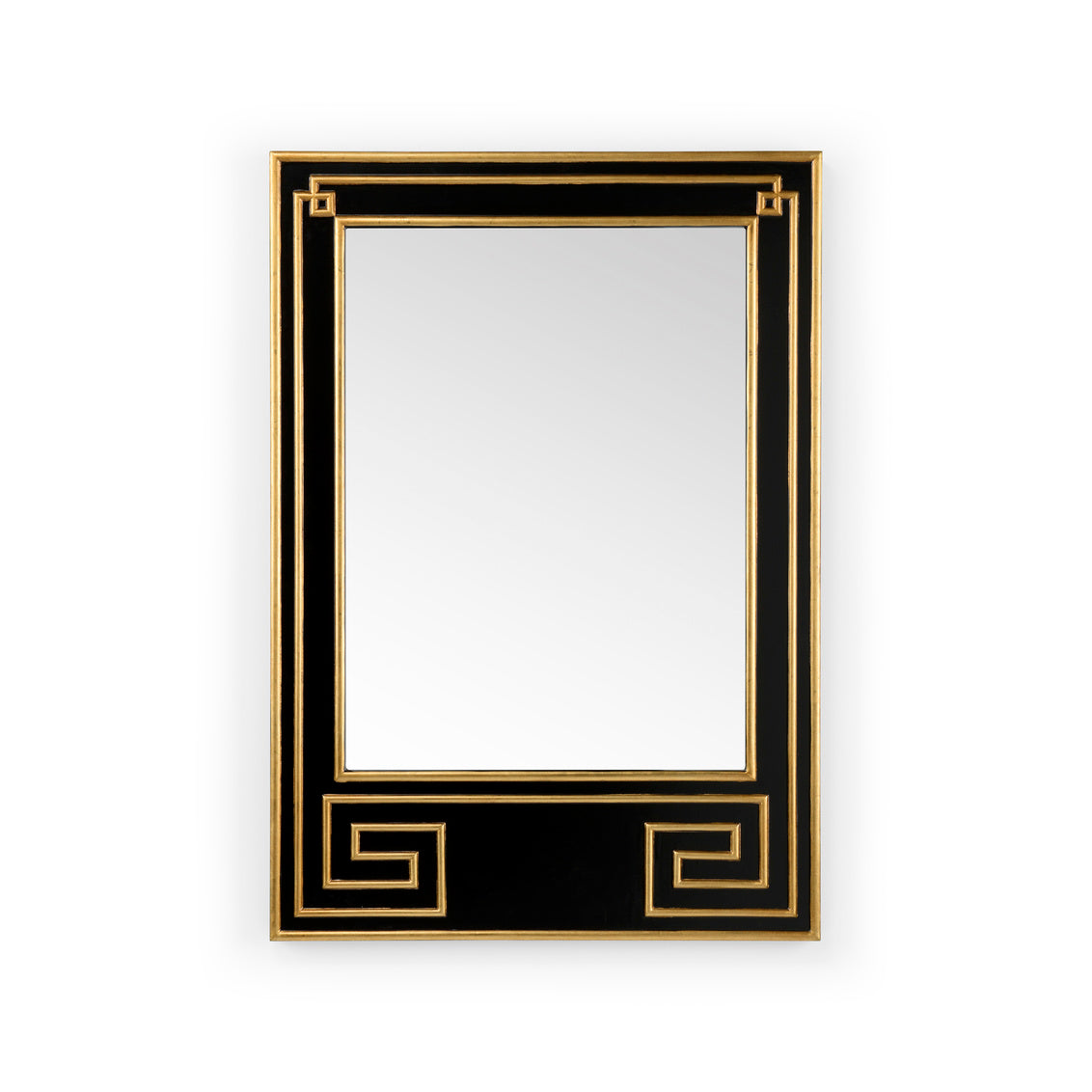 Greek Hall Mirror - Black