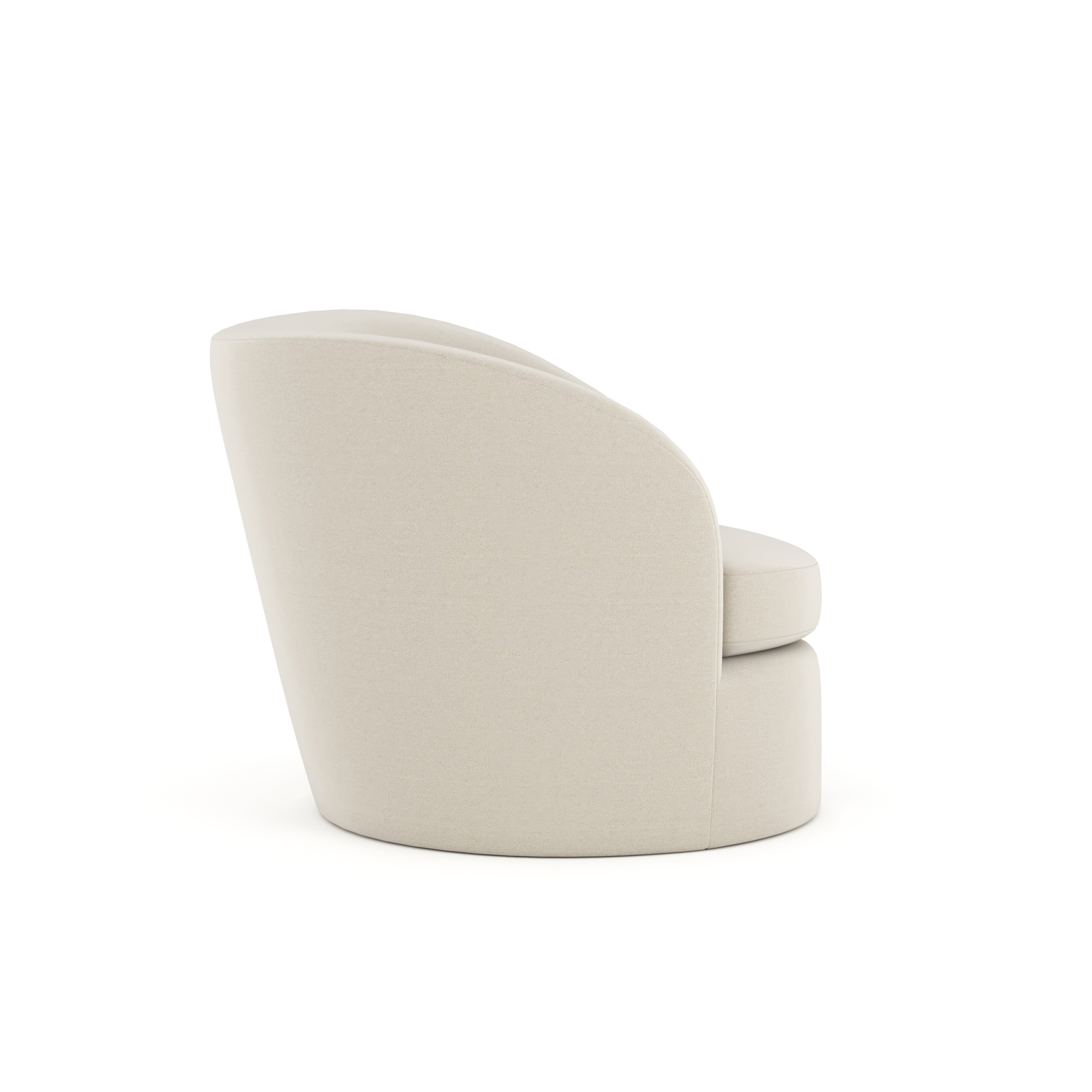 Quasi  Laf Swivel Chair – Accent Chairs by Caracole | Sutter & Vale