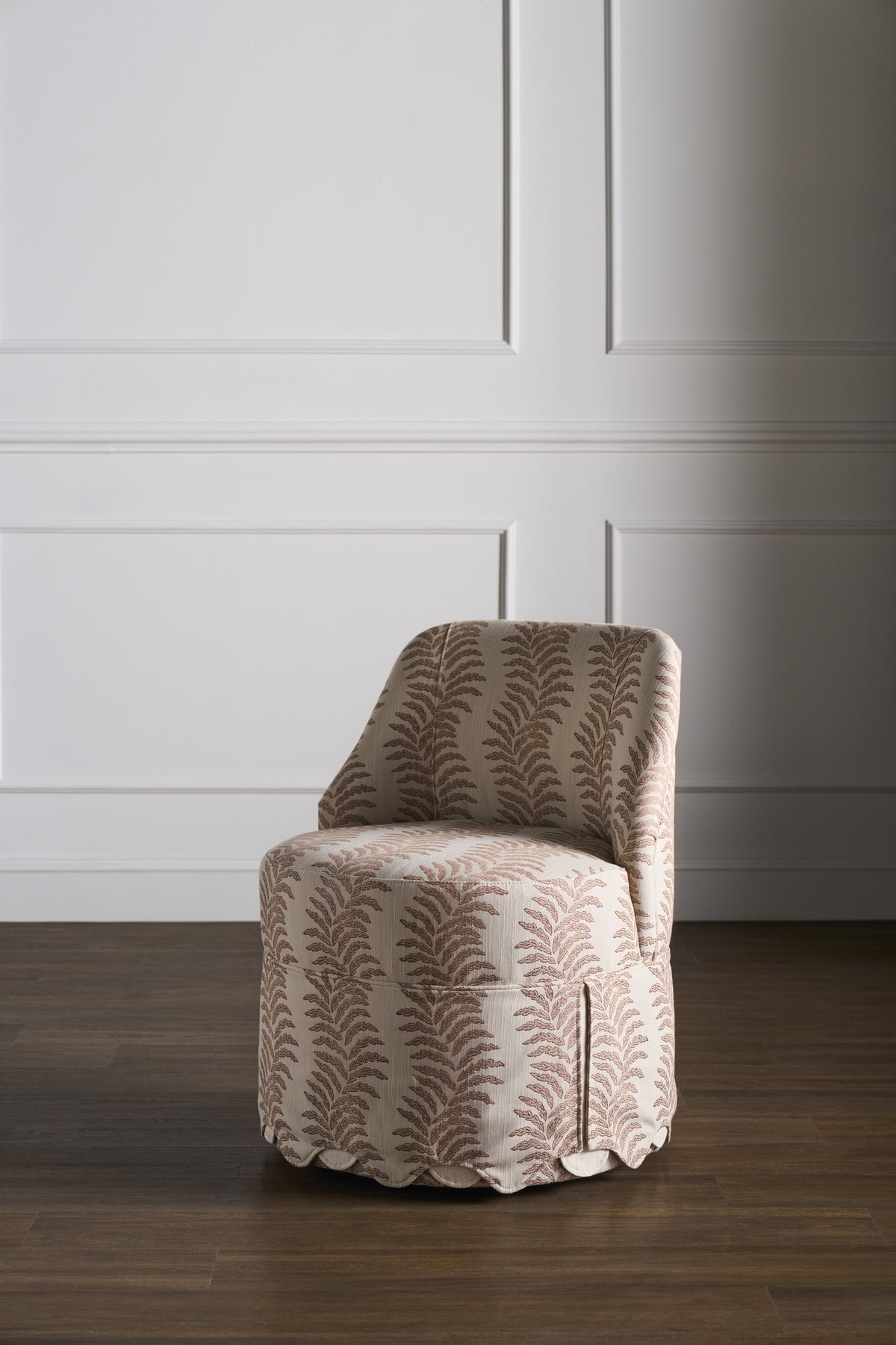 Maya Skirted Swivel Chair (6218-31) - Fairfield Chair