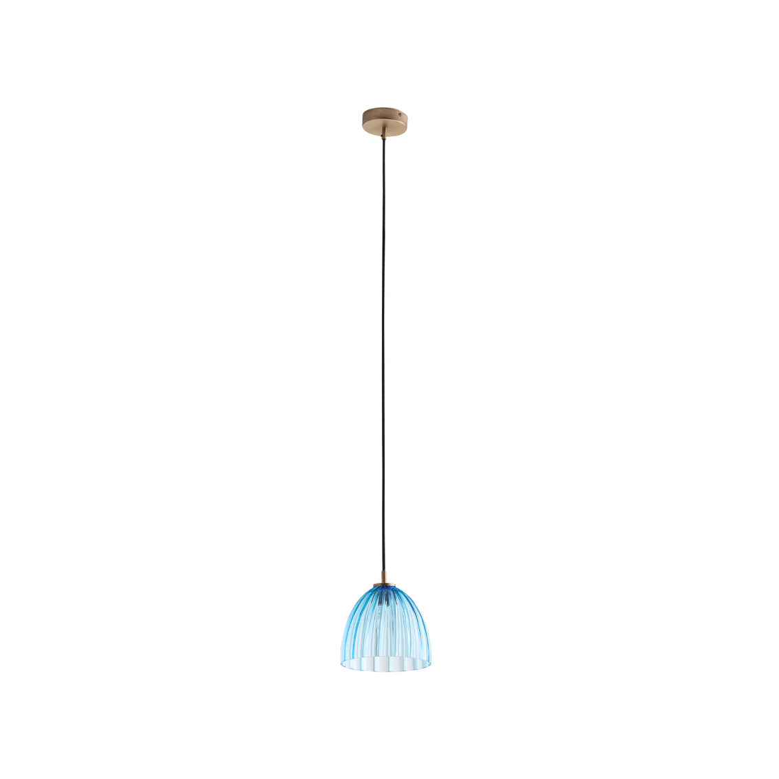 Caterina Single Pendant - Aqua