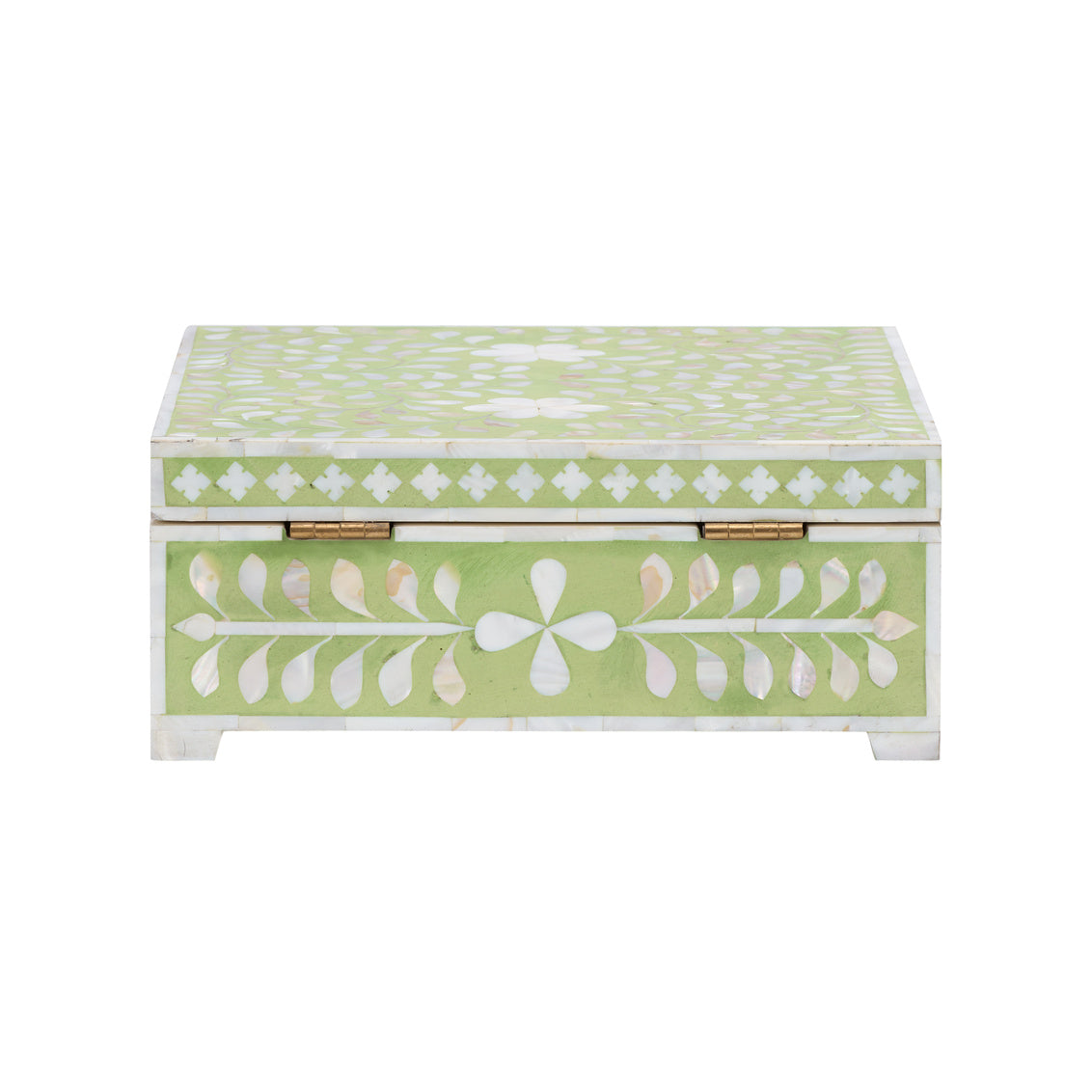 Bone Inlay Box-Green