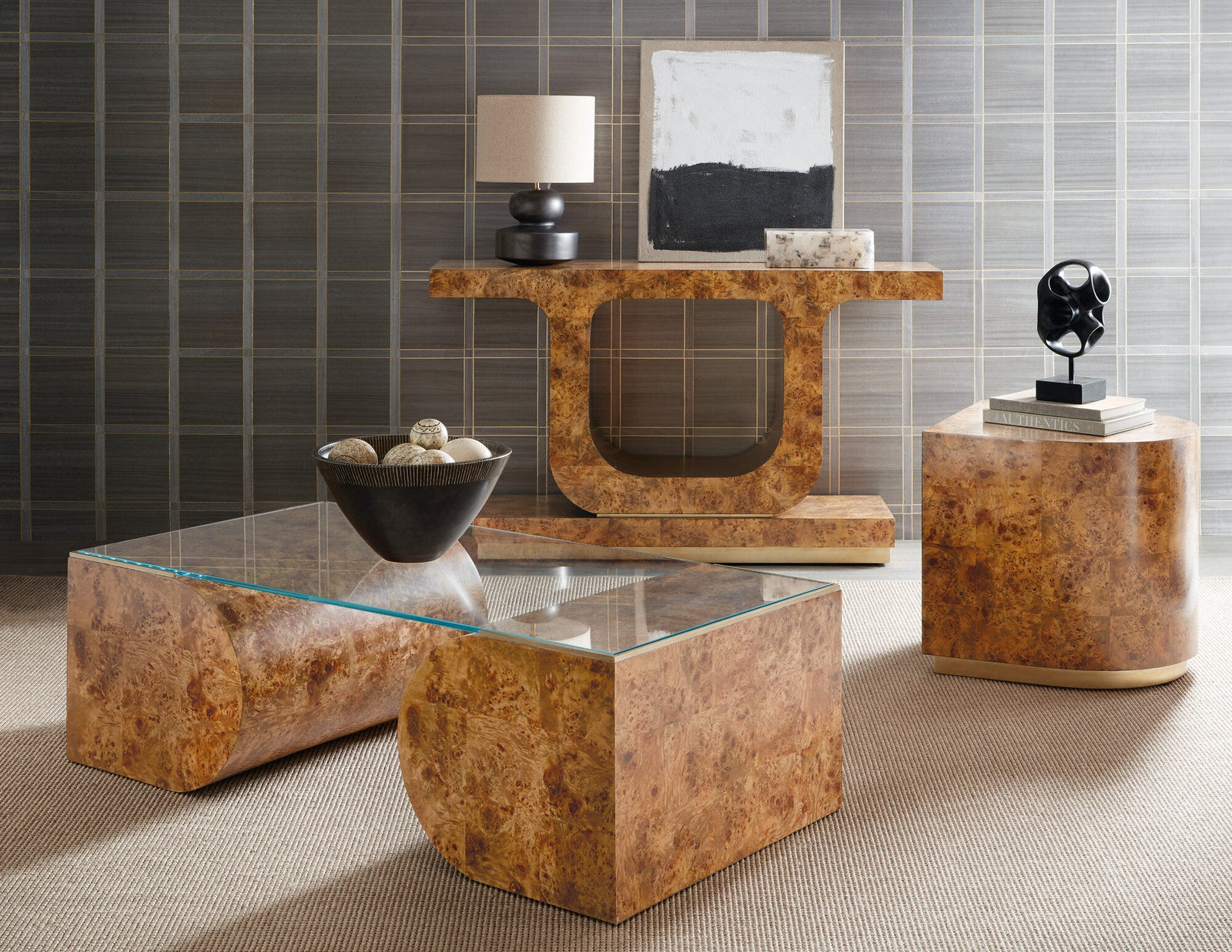 Melange Burlesque Console Table