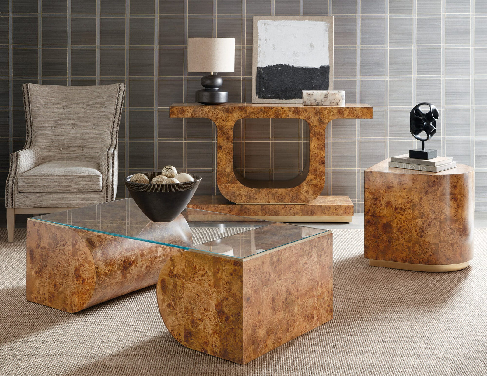 Melange Burlesque Console Table