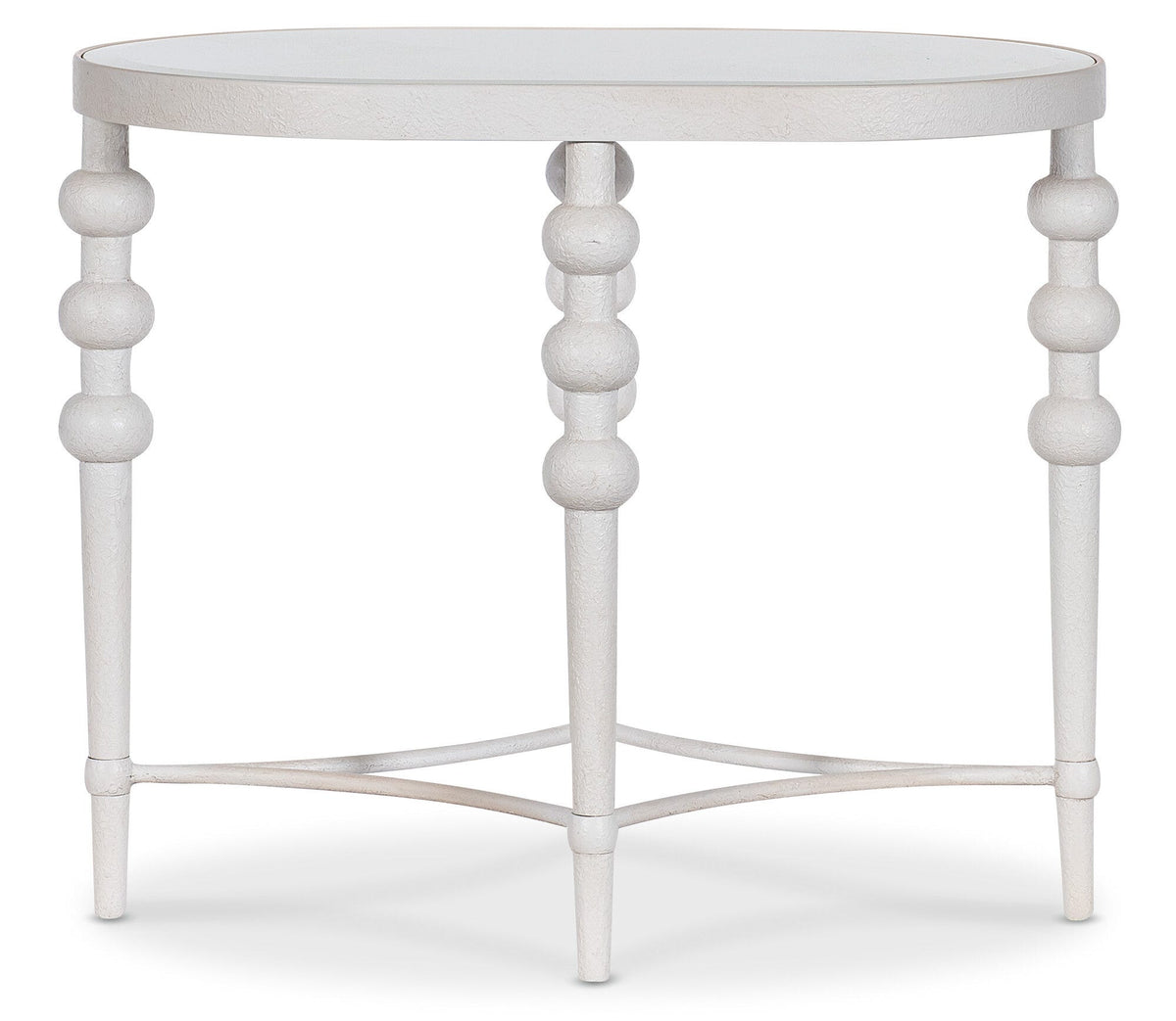 Melange On the Bright Side Oval End Table