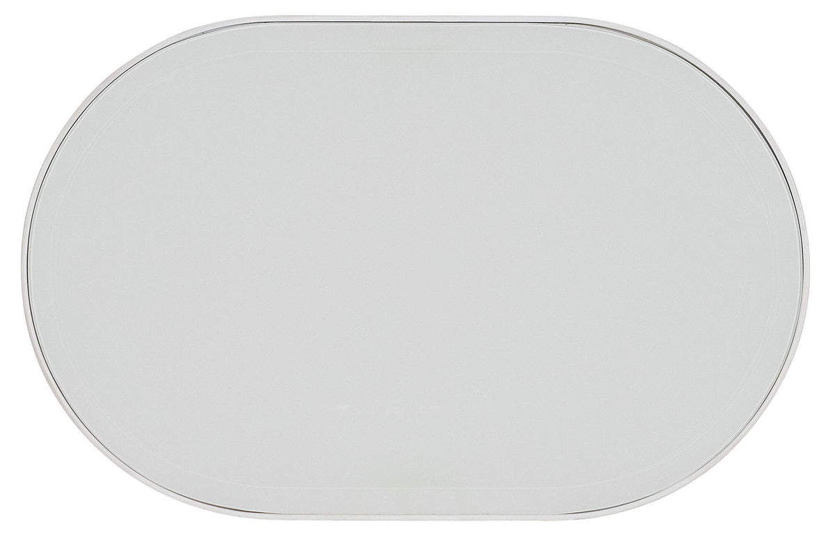 Melange On the Bright Side Oval End Table