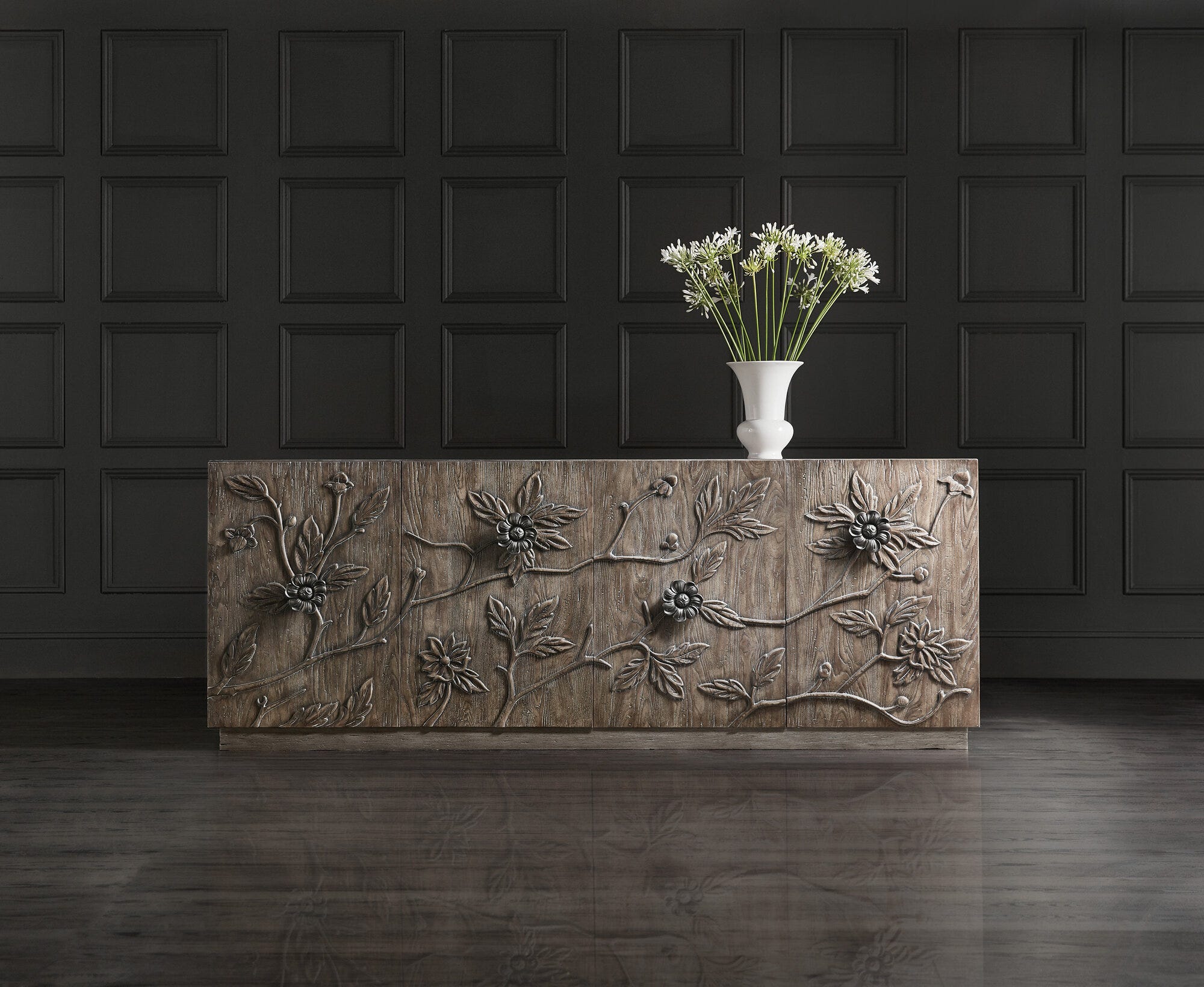 Melange Florence Four Door Credenza