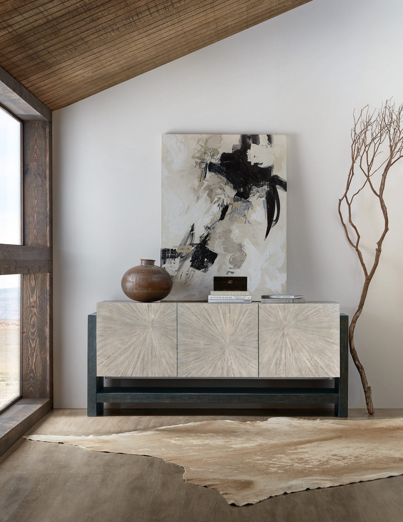 Melange Ground Perspective Credenza