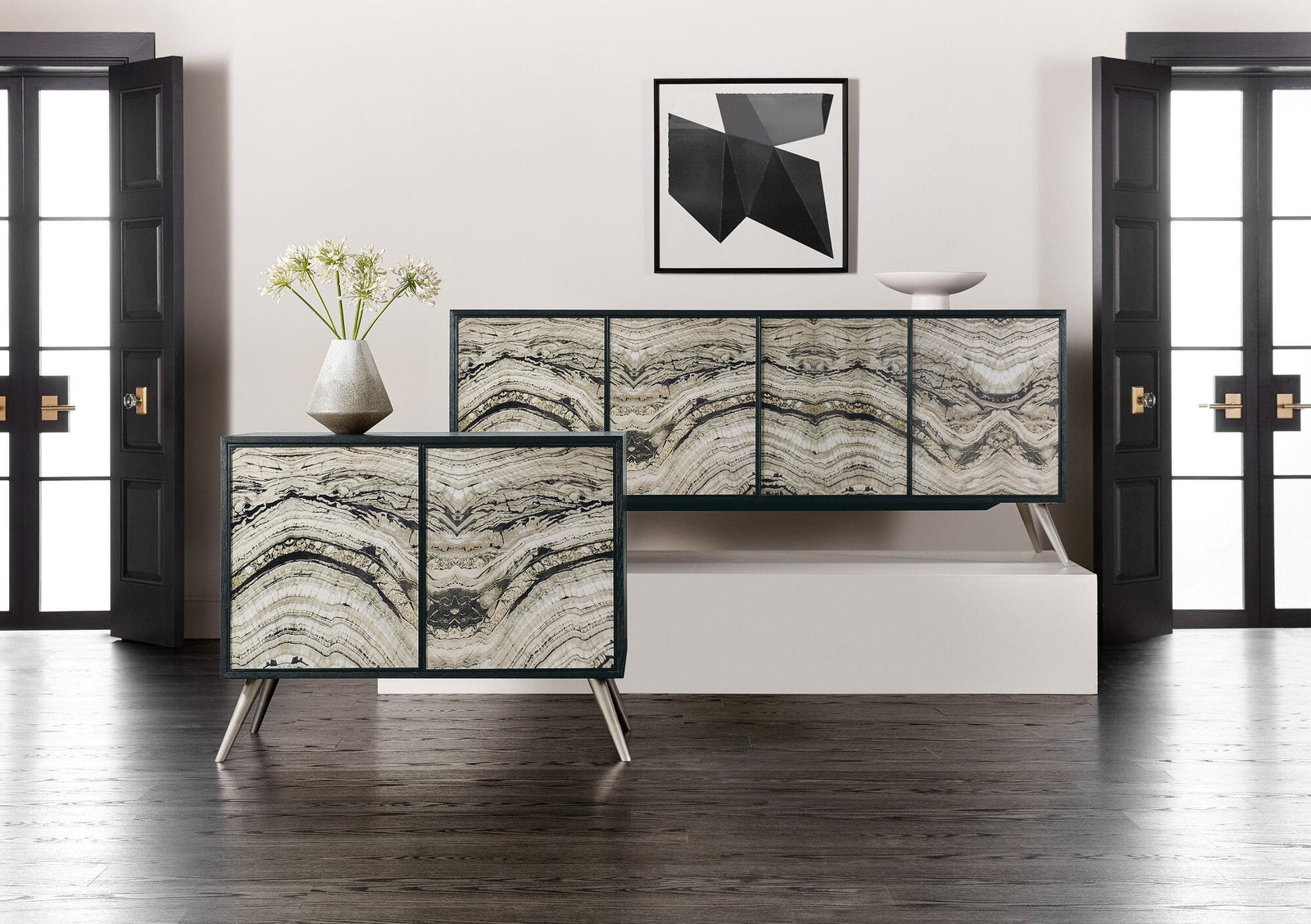 Melange Rockee Two Door Chest