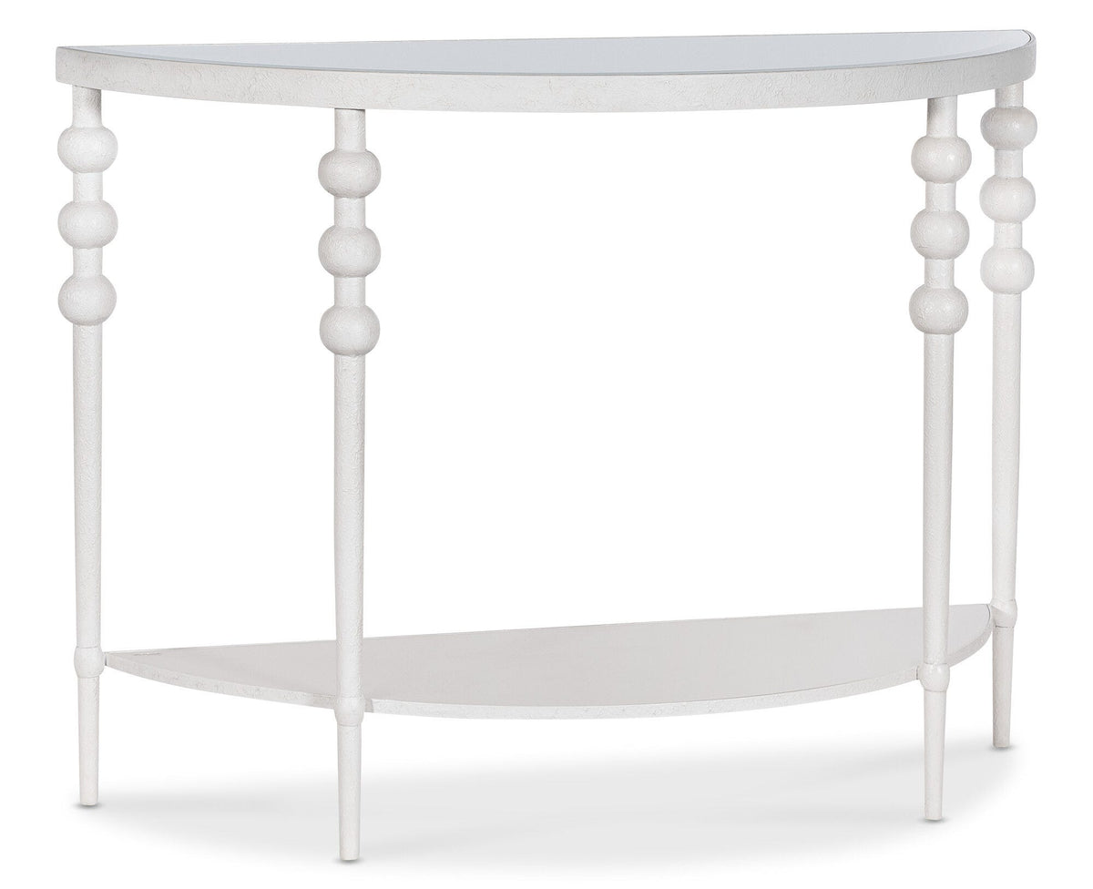 Melange On the Bright Side Demilune Console
