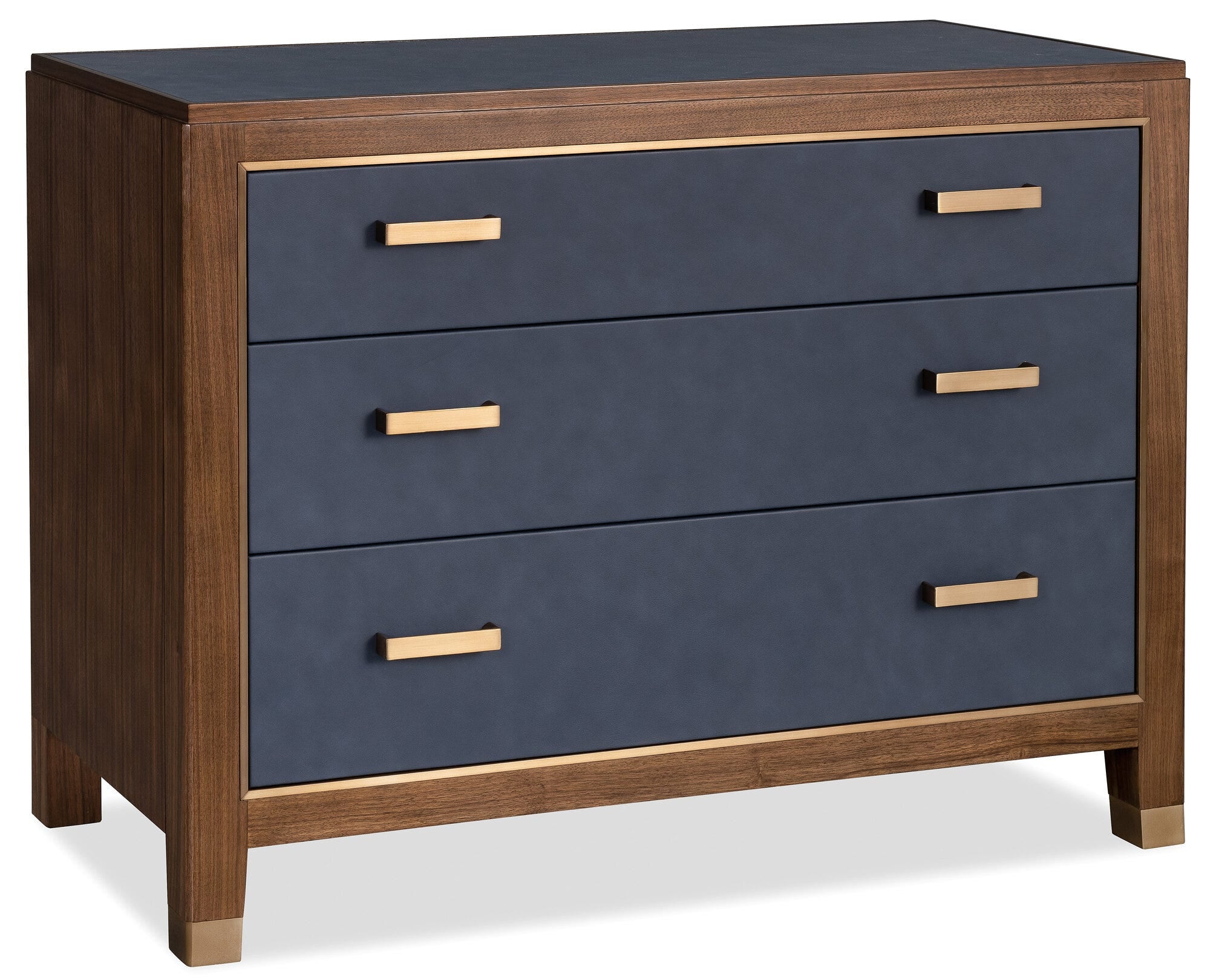Melange Gene Accent Drawer Chest