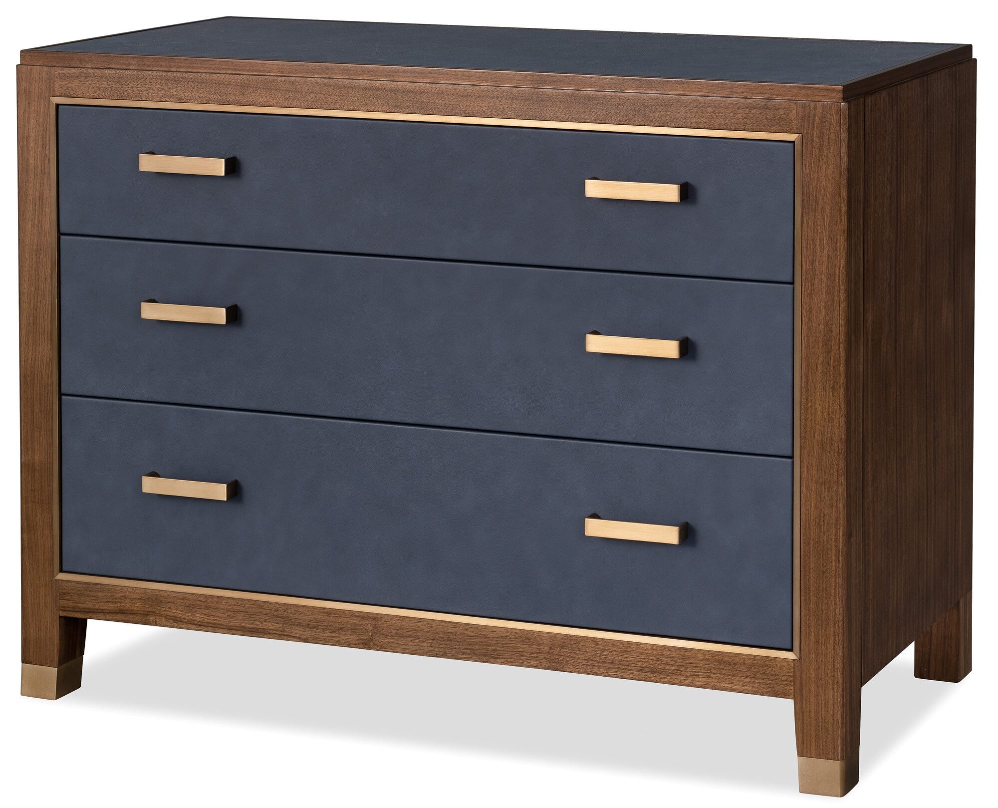 Melange Gene Accent Drawer Chest