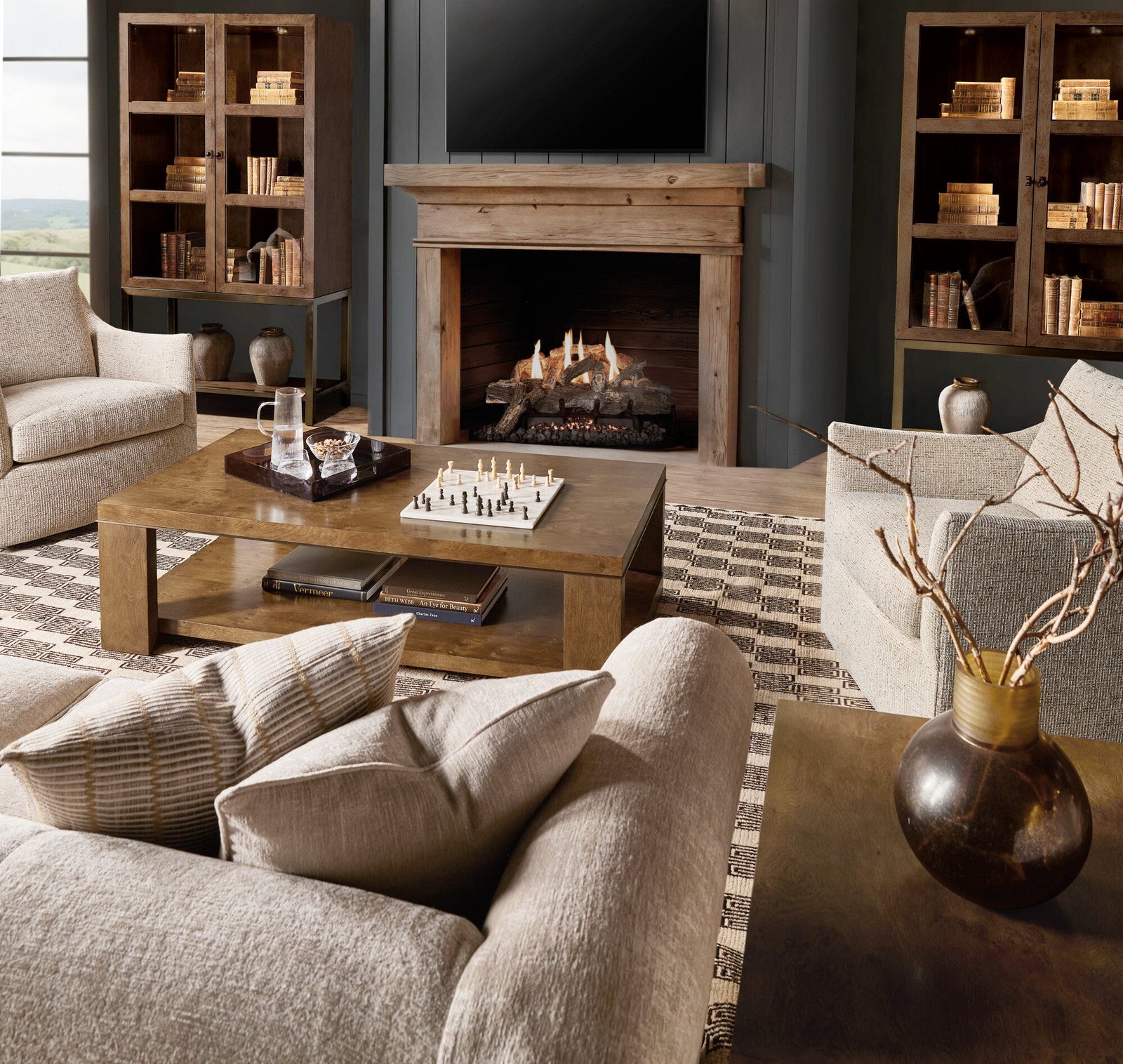 Melange Mulholland End Table