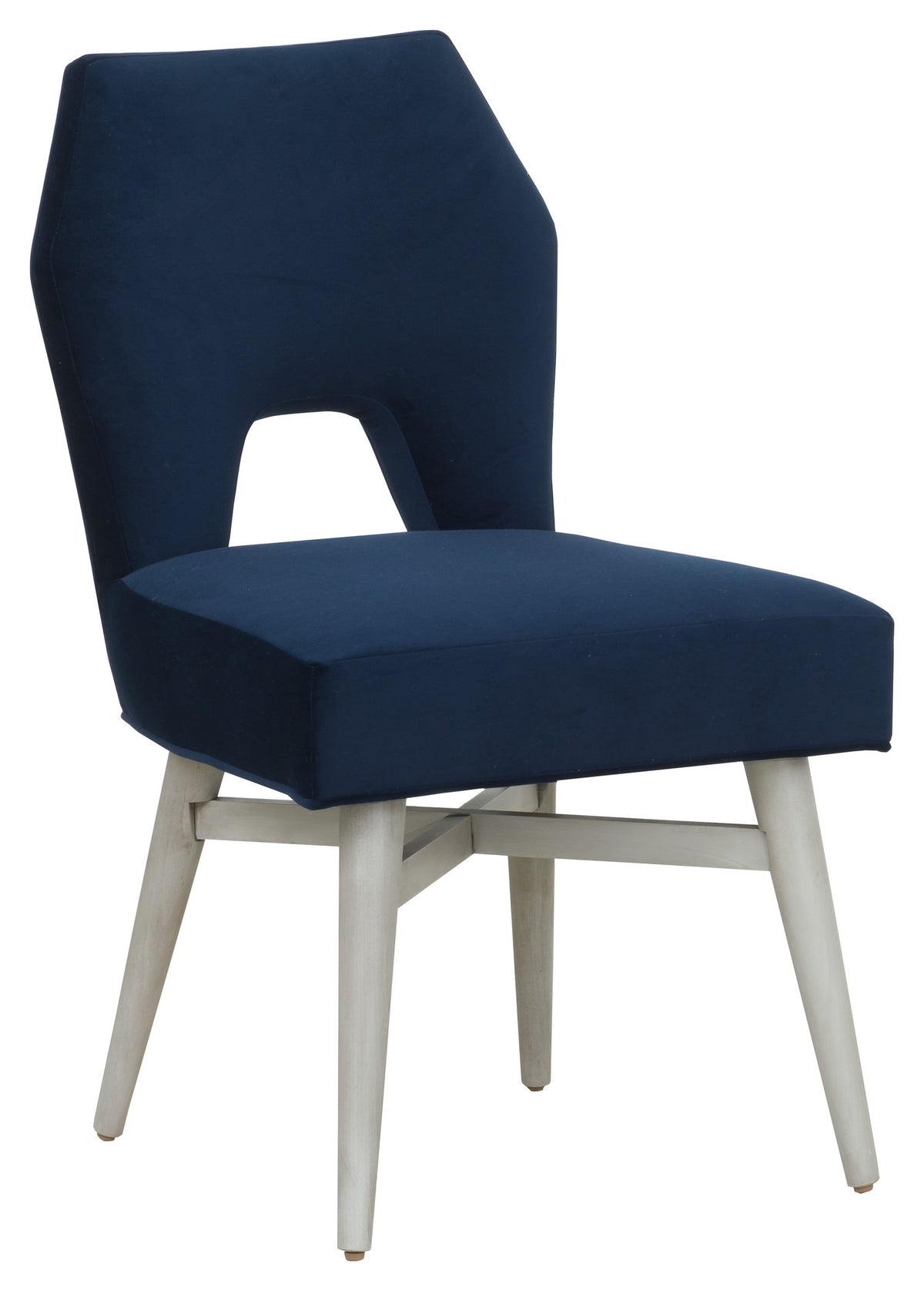 Holmes Leather Side Chair (L-6338-05) - Fairfield Chair