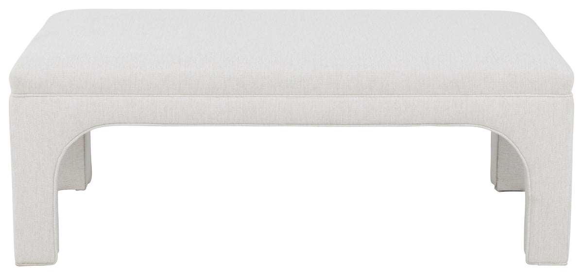 Gladstone Leather Rectangle Bench (L-6349-10) - Fairfield Chair