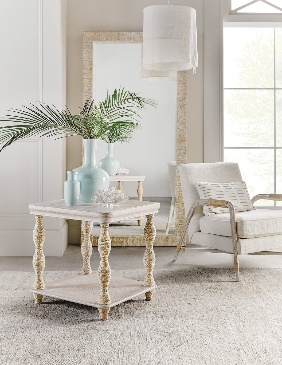 Serenity Sandpiper Floor Mirror