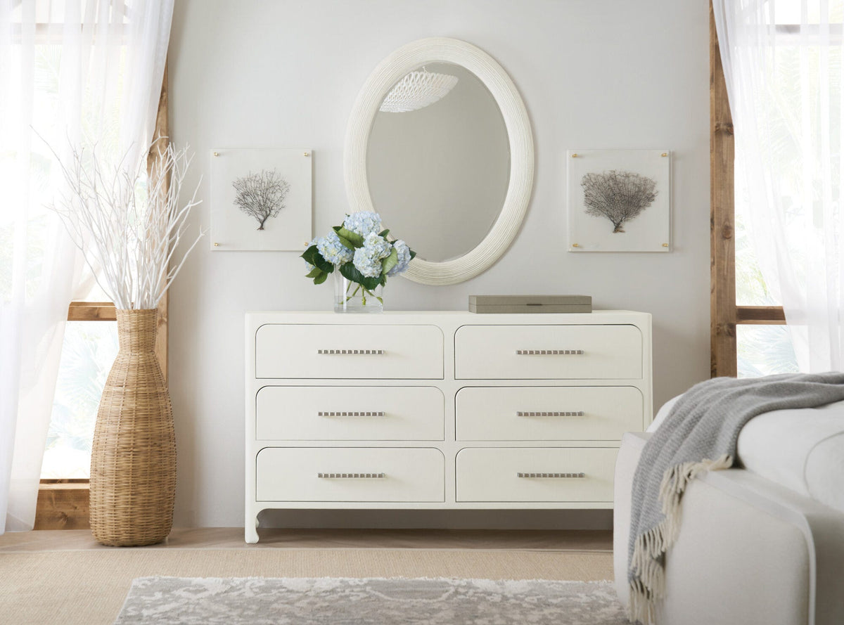 Serenity Amelia Oval Mirror