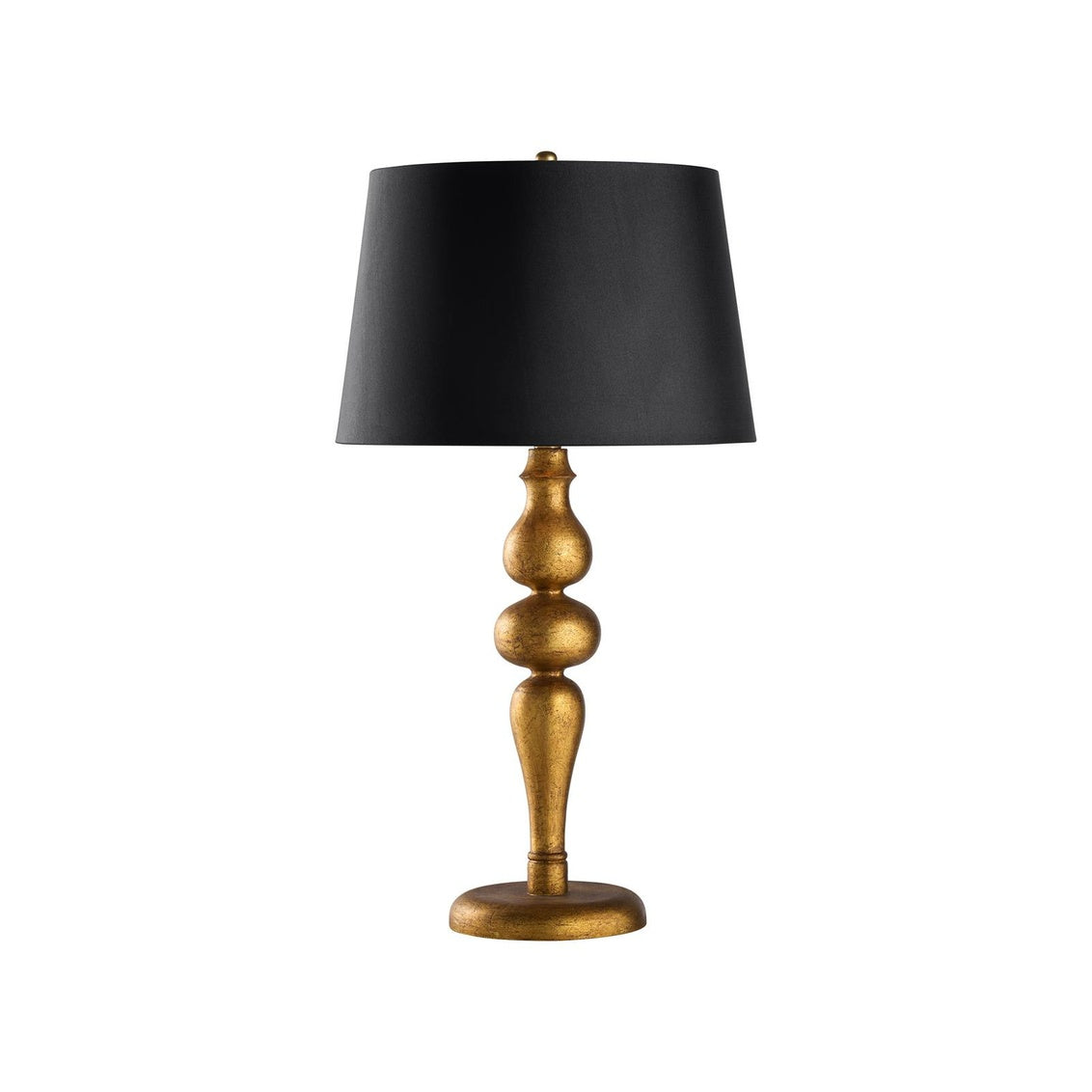Ruby Table Lamp in Aged Gold / Wood - Chelsea House
