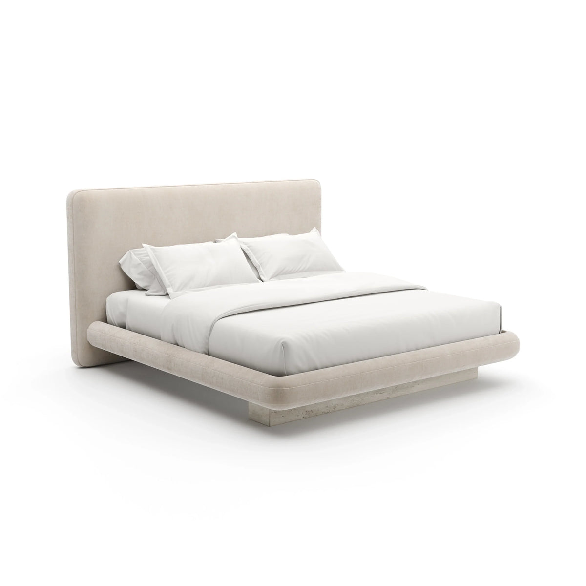 Overlap Uph Kg Bed Ivory