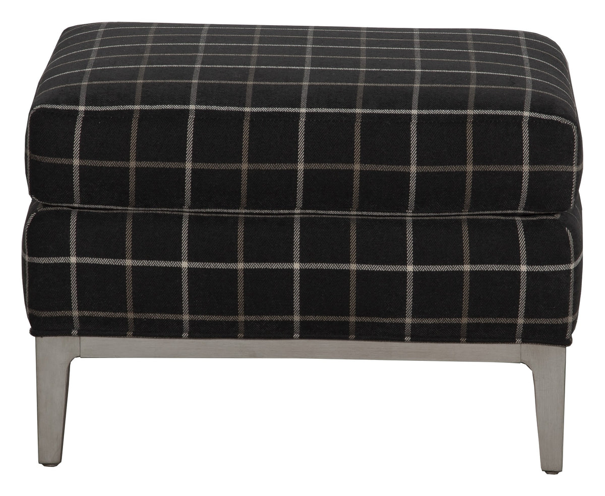 Rosewood Leather Ottoman (L-6400-20) - Fairfield Chair