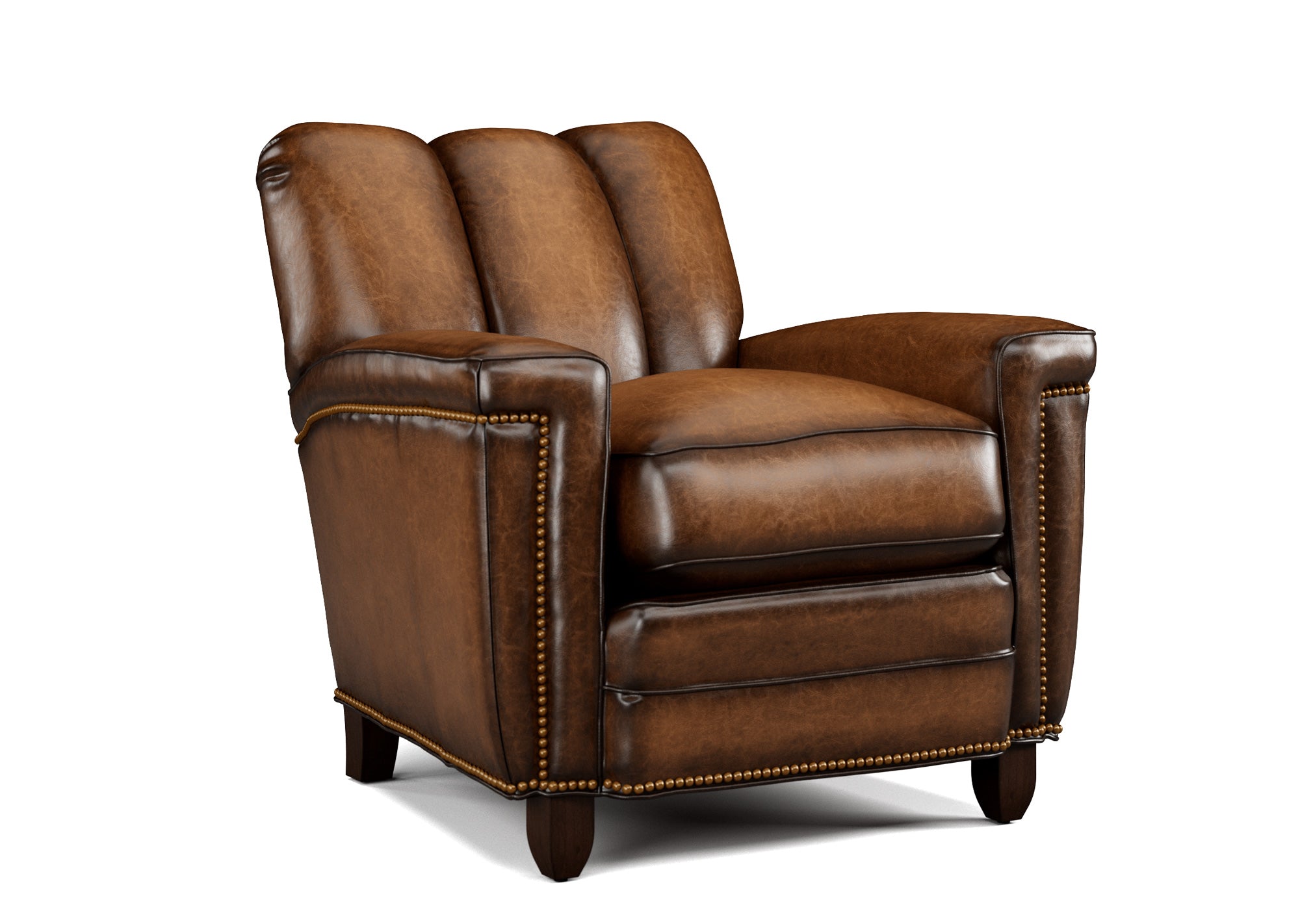 Stevie Leather Chair