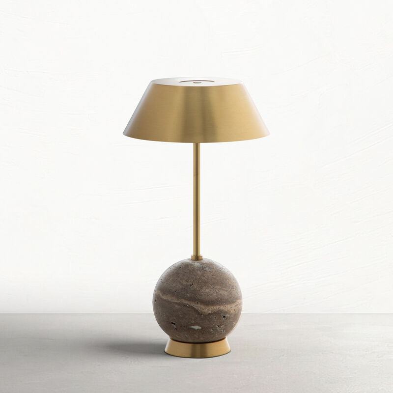 Firefly Table Lamp - ORBTravertineBeige