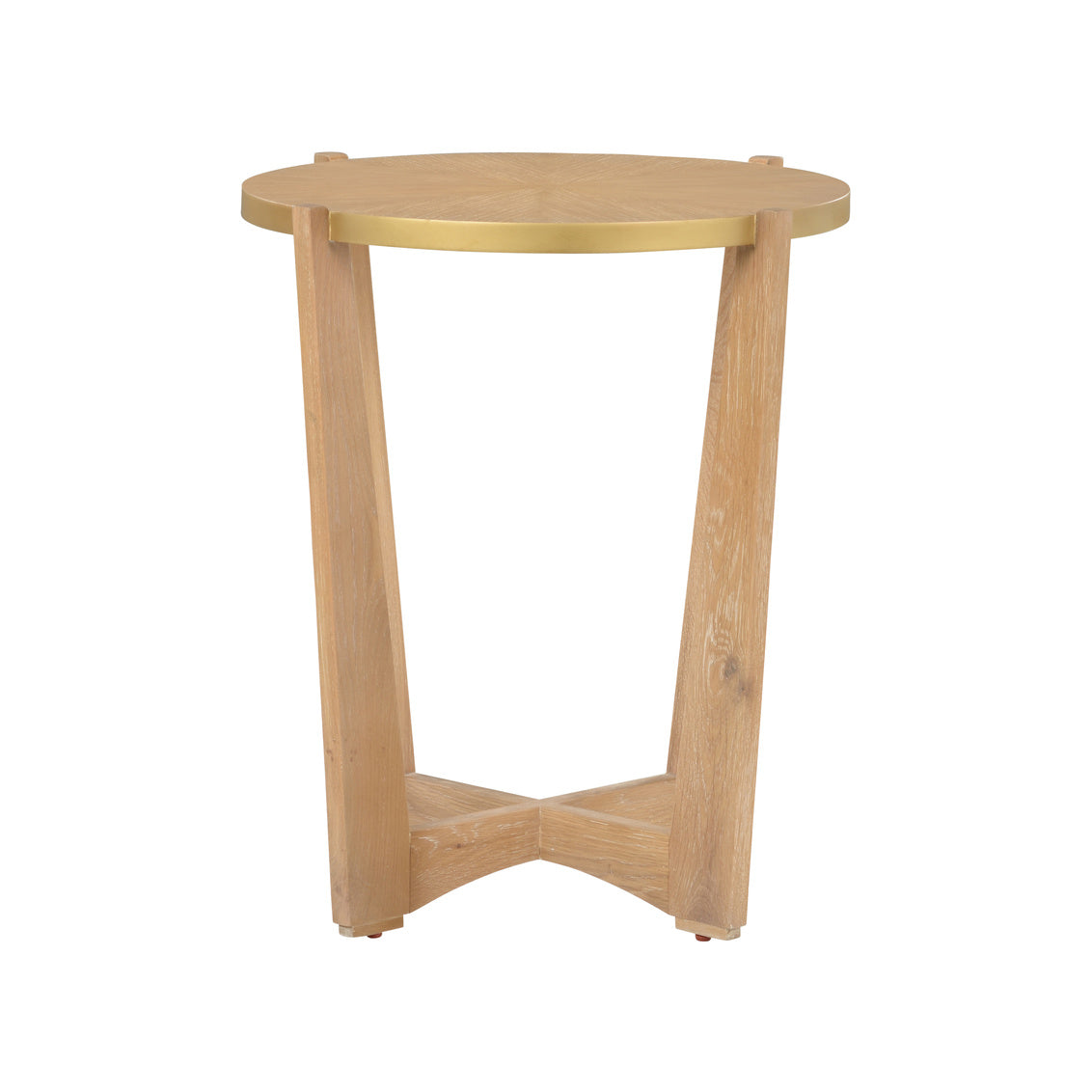 Ardoise Side Table - Cerused Oak in 27 / Wood - Chelsea House