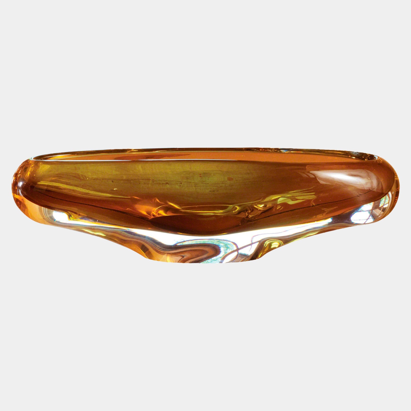 Canoe Bowl-Amber