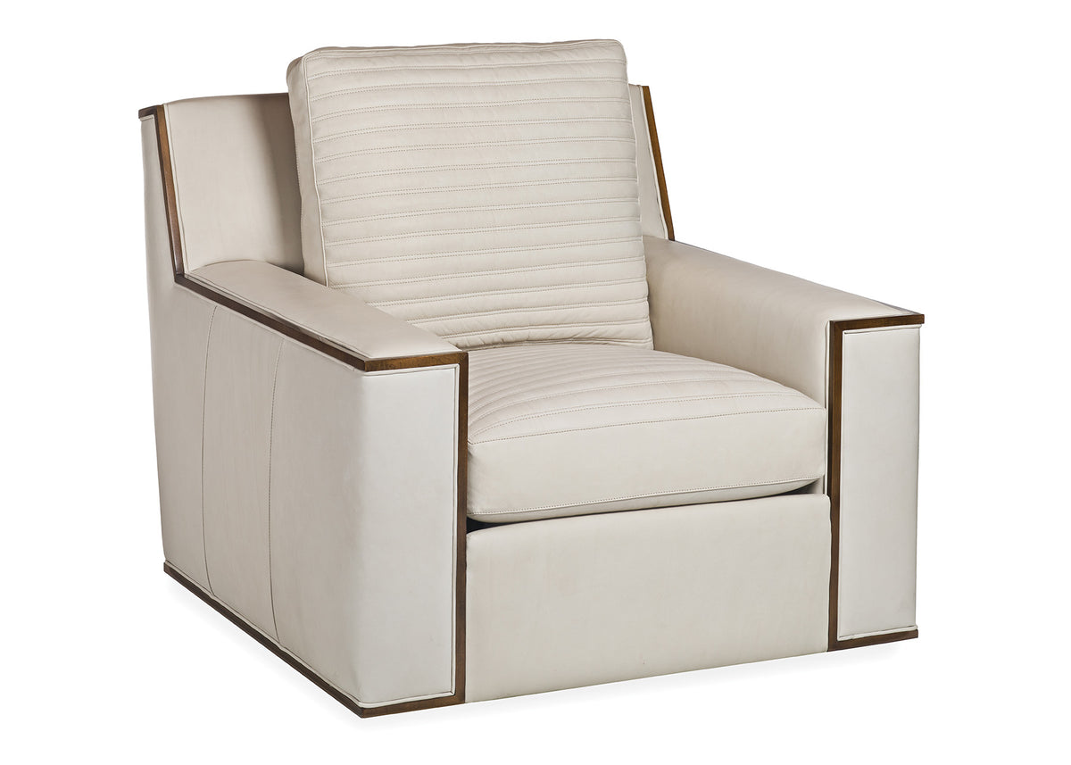 Emerson Channel Quilted Swivel Chair