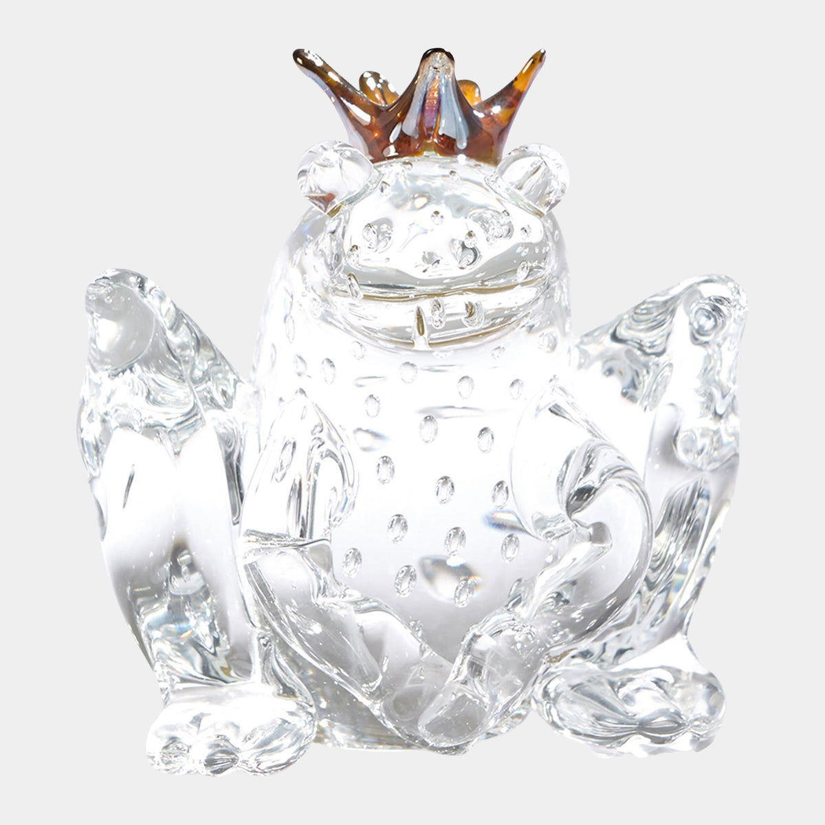 Frog Prince-Clear w/Bubbles