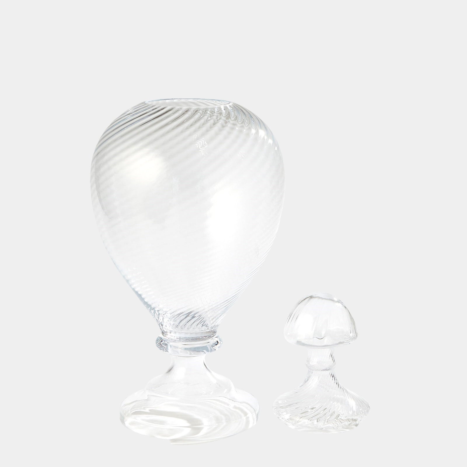 Gwendolyn Glass Lidden Jar