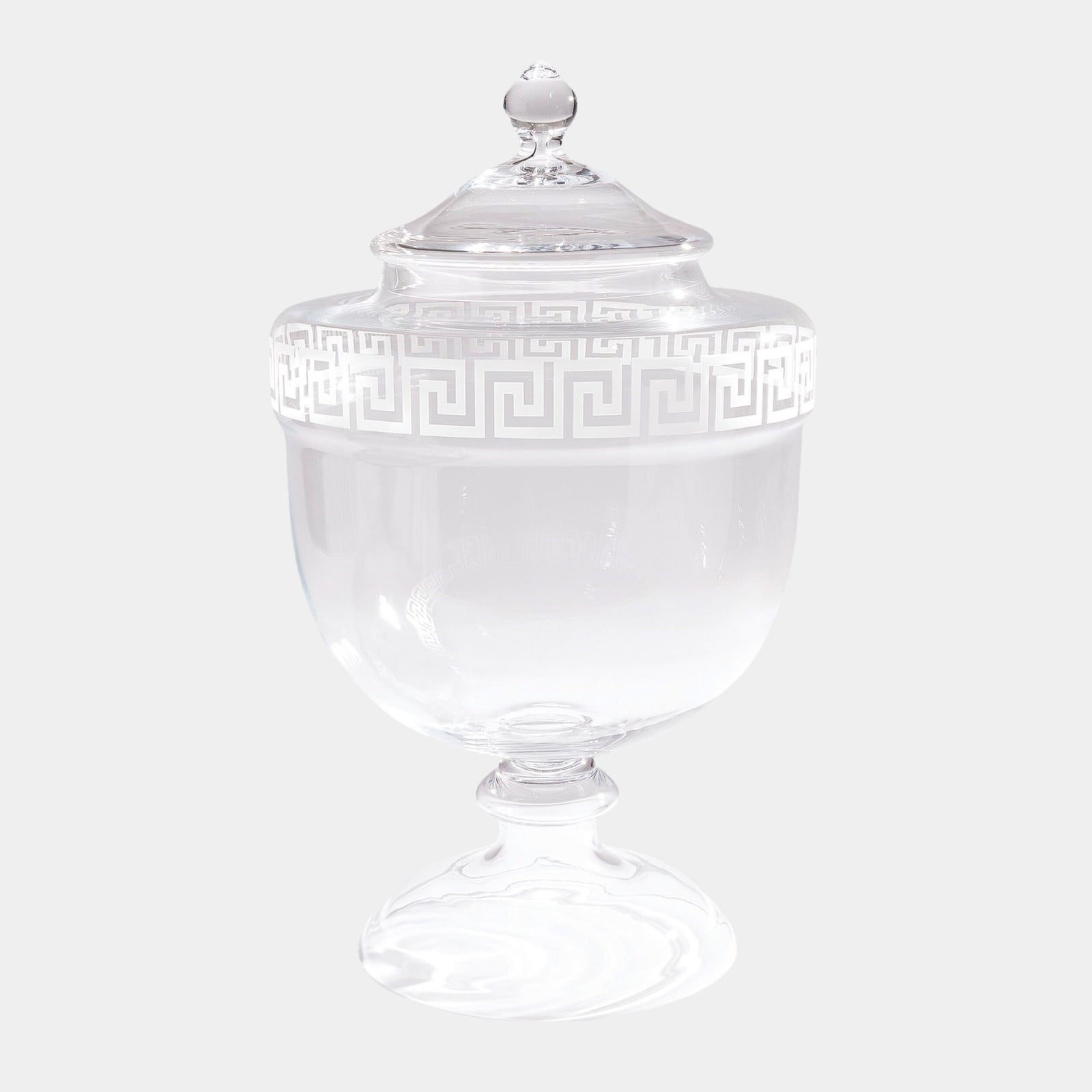 Greek Key Urn