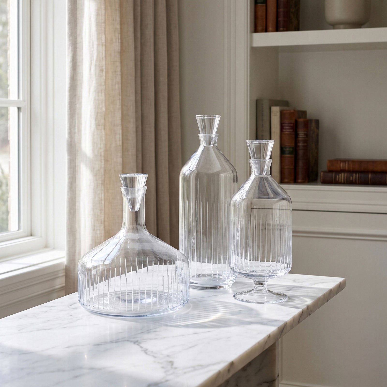 V Cut Decanter