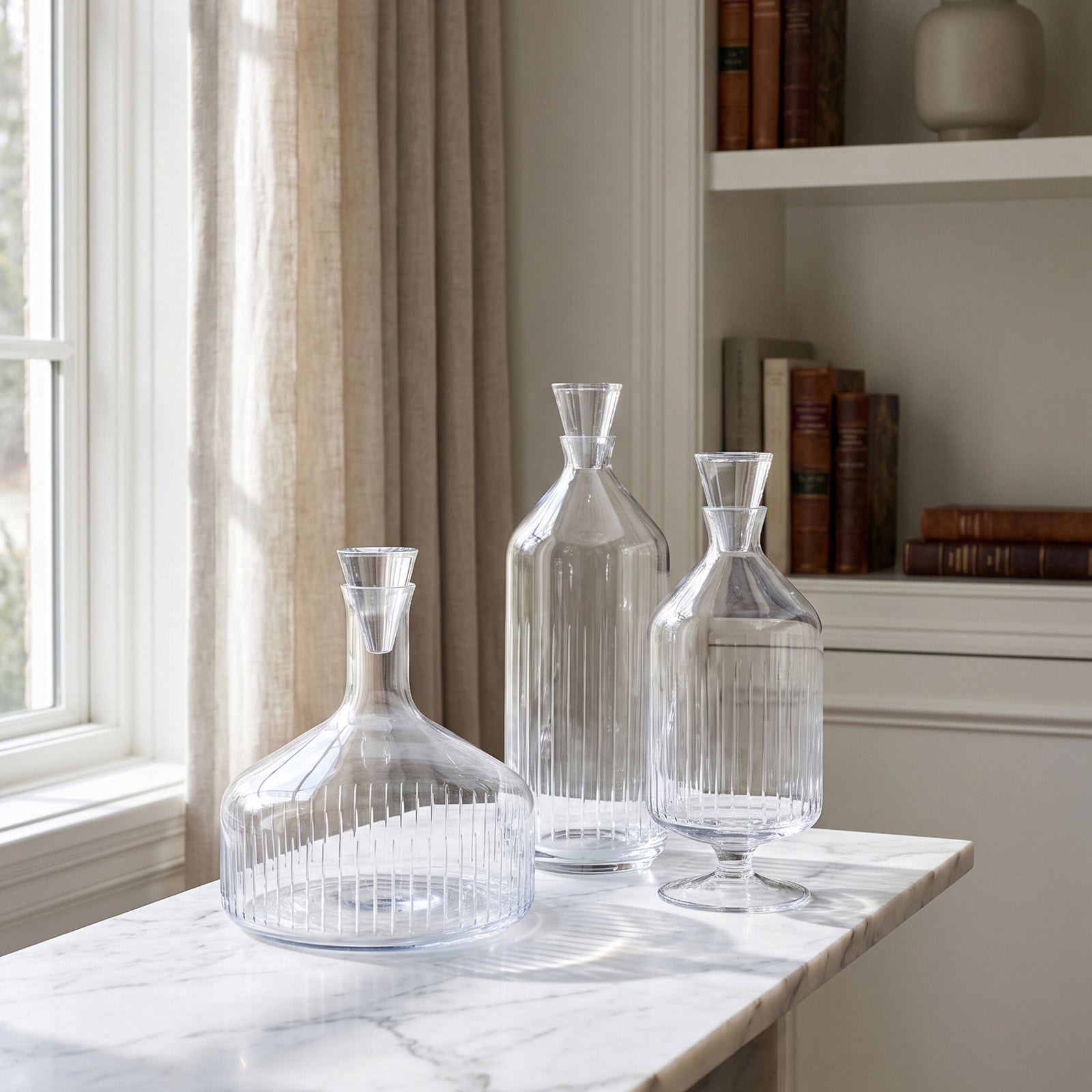 V Cut Decanter