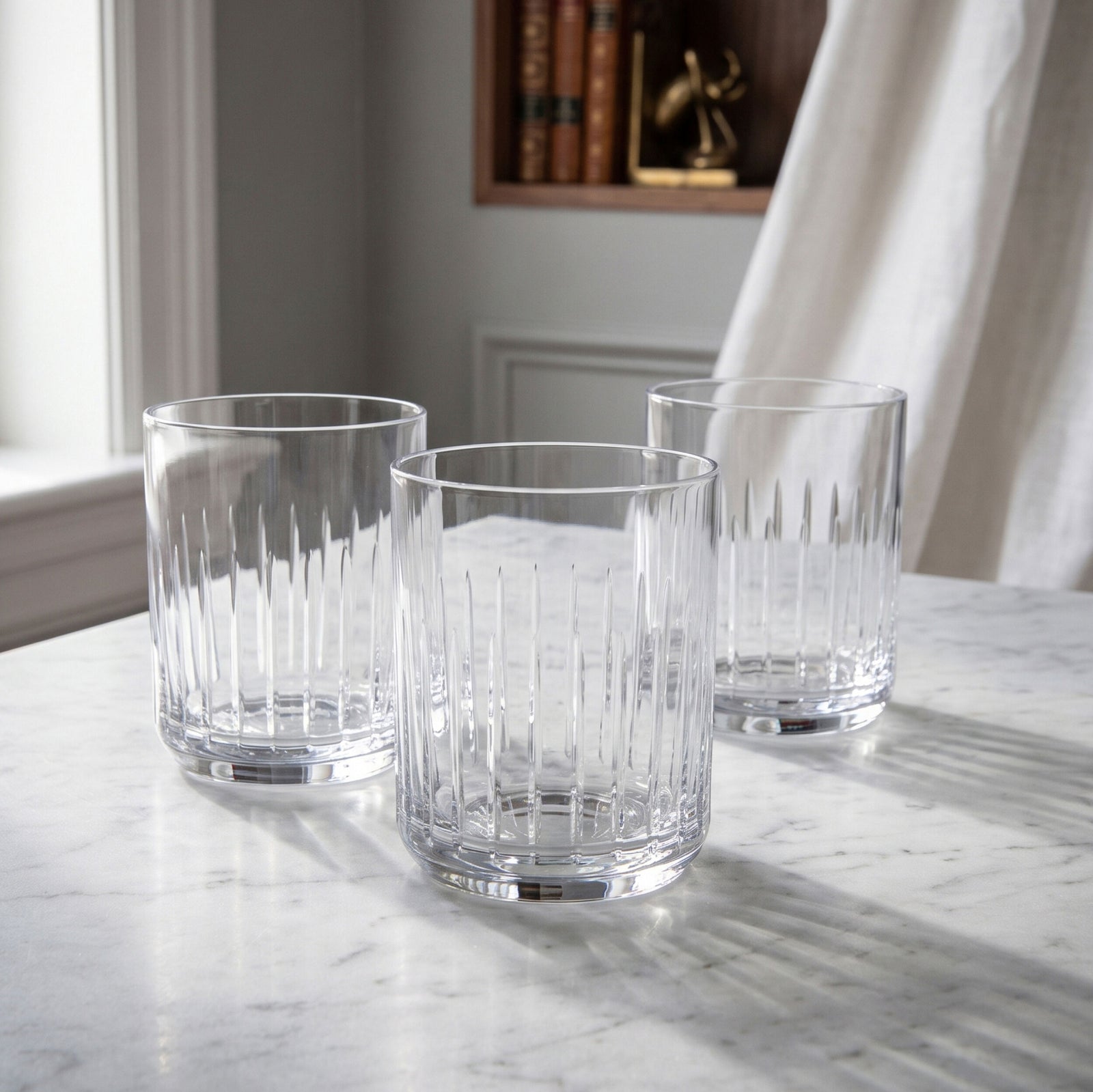 V Cut DOF Glass