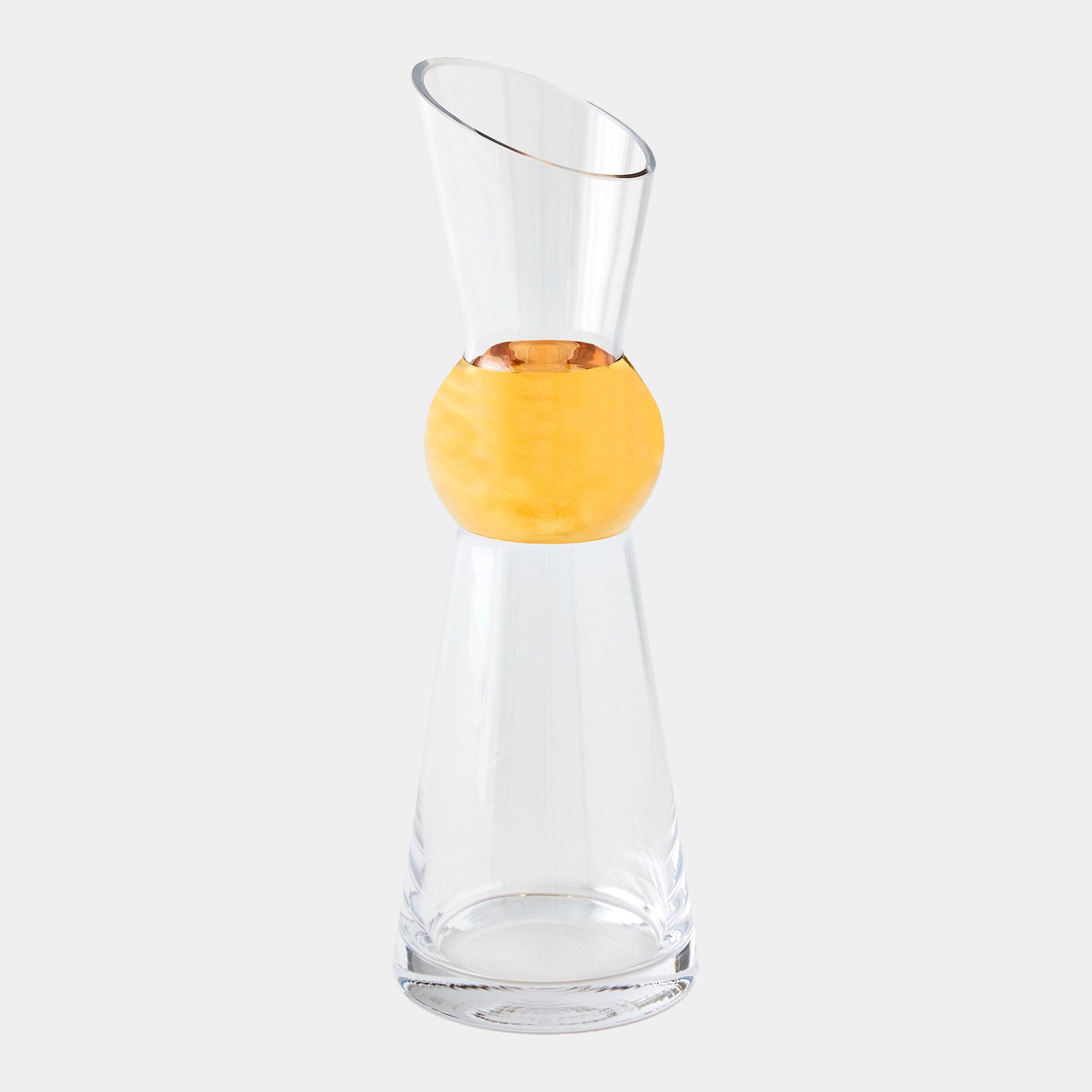 Metallic Orb Carafe-Gold-Lg