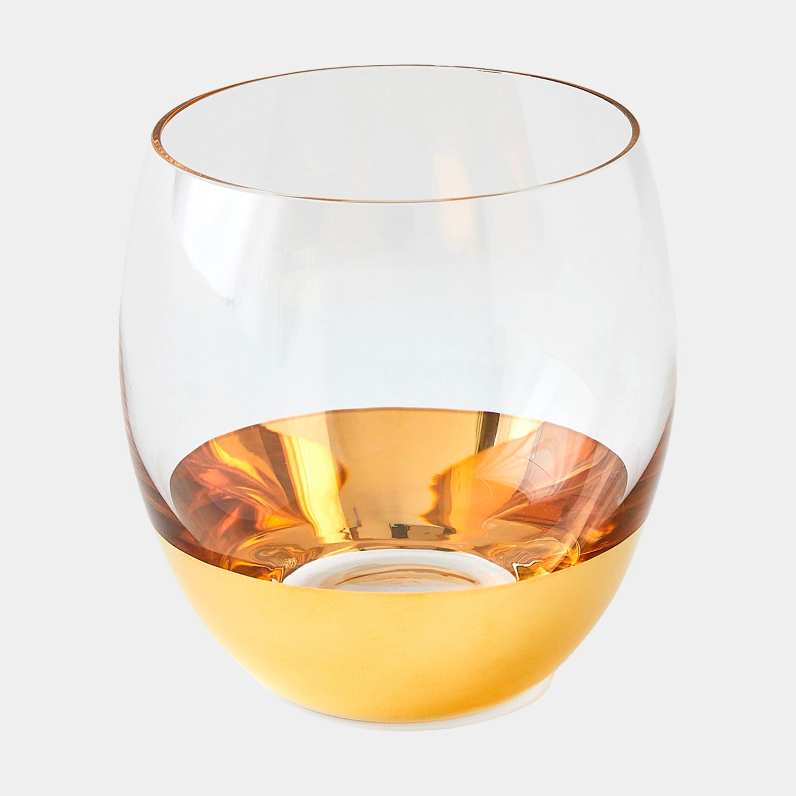 Metallic Orb DOF Glass-Gold