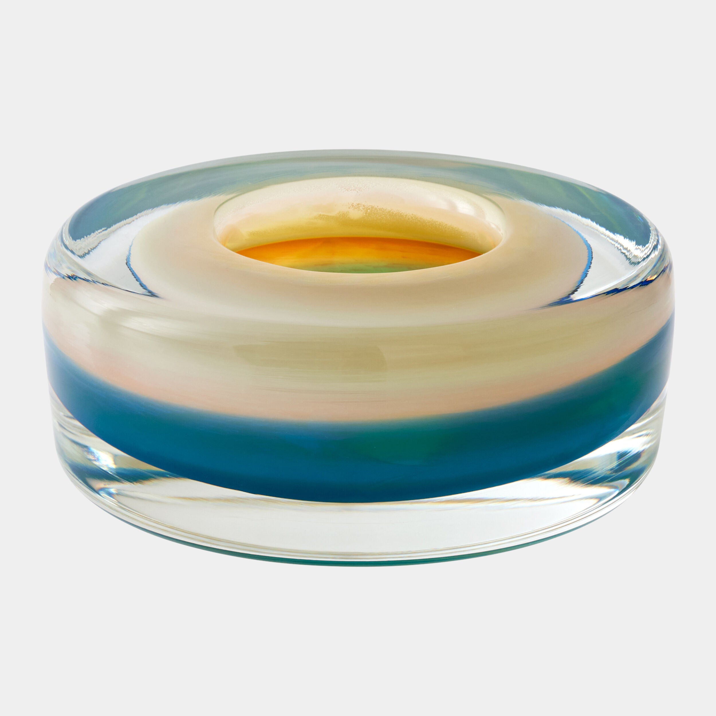 Vorrei Thick Cylinder Bowl-Iris Gelp/Blue