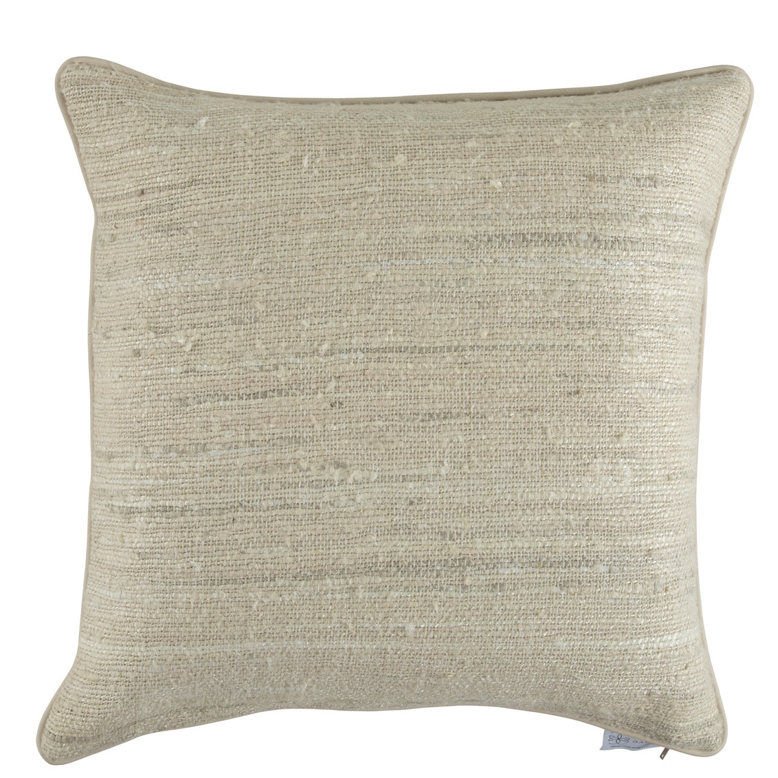 Hemp Ivory Feather 24x24