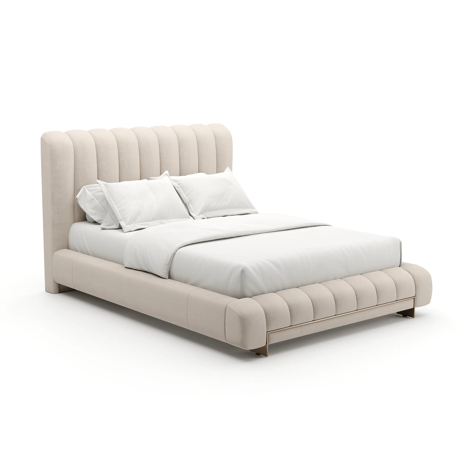 Well Balanced Qn Bed Ecru
