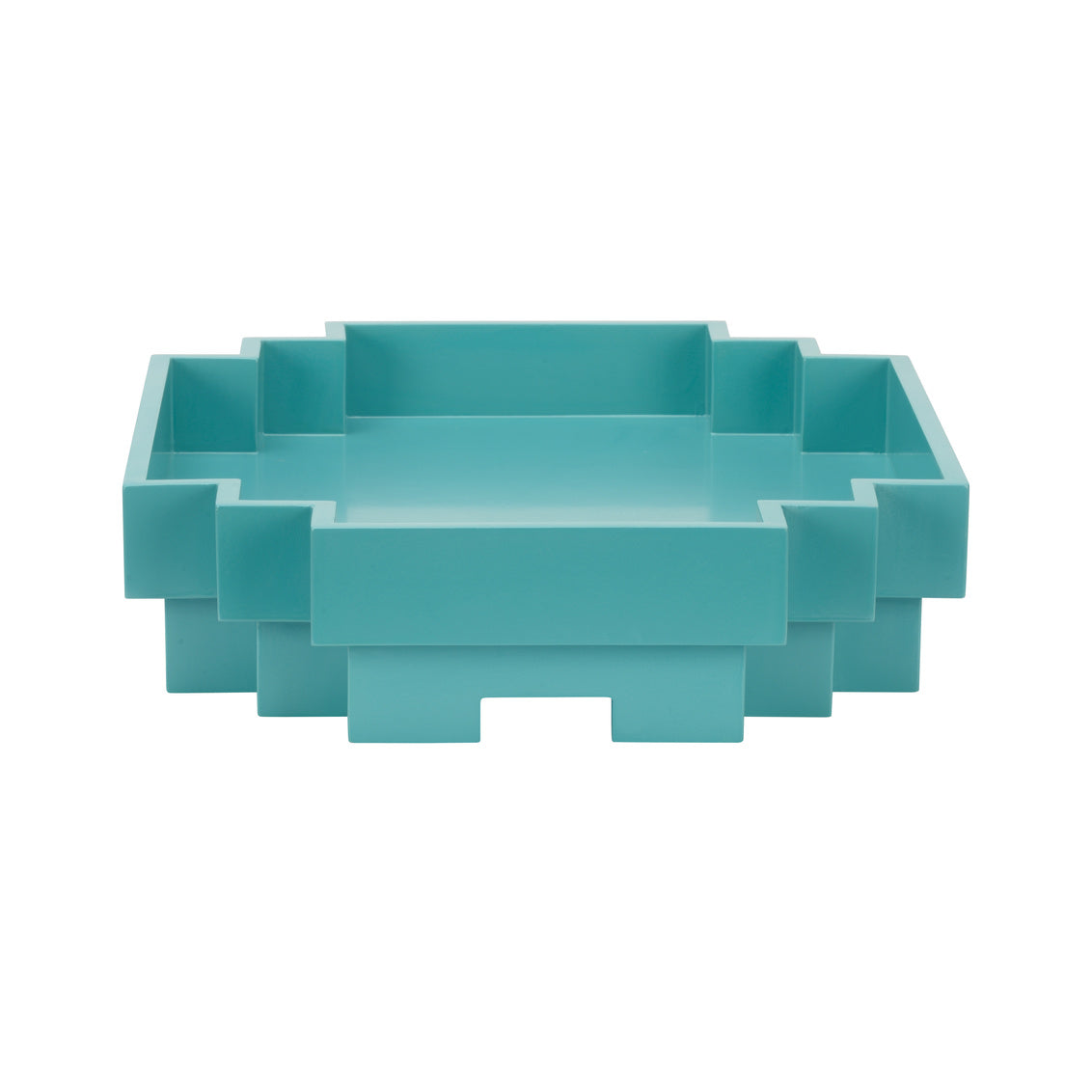 Japandi Tray - Aquamarine