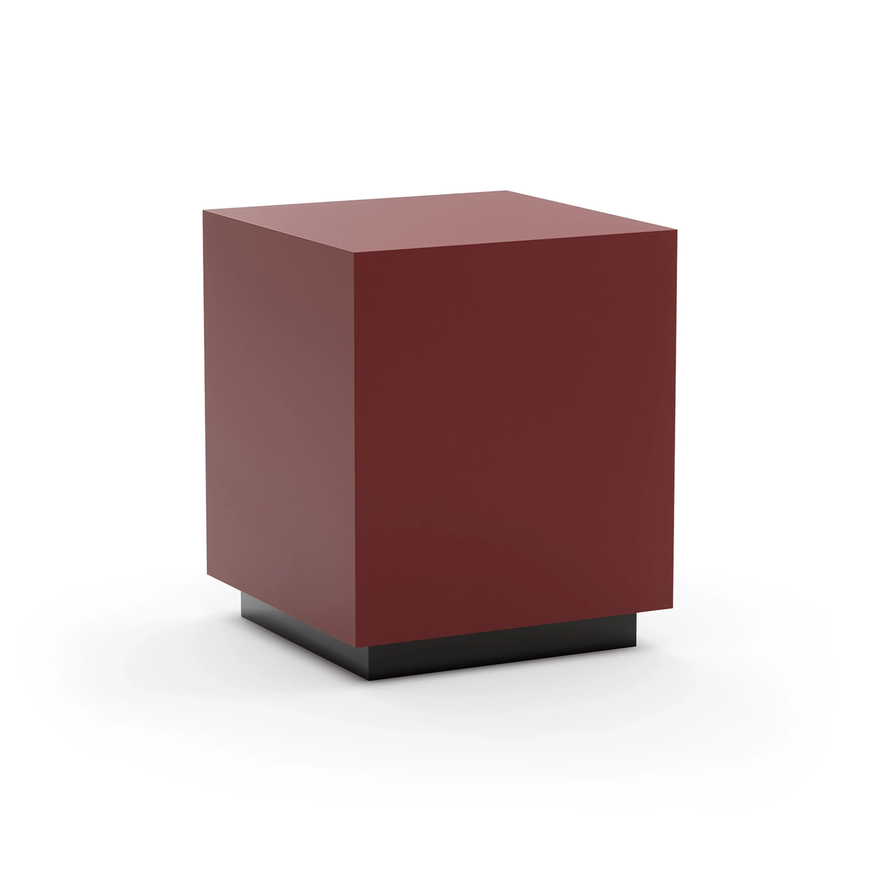 Cocktail Couture Sq End Tbl Rouge – Side & End Tables by Caracole | Sutter & Vale