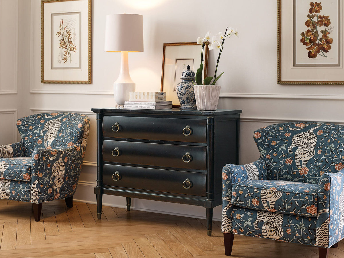 Charleston Three Drawer Chest - Armoire Base