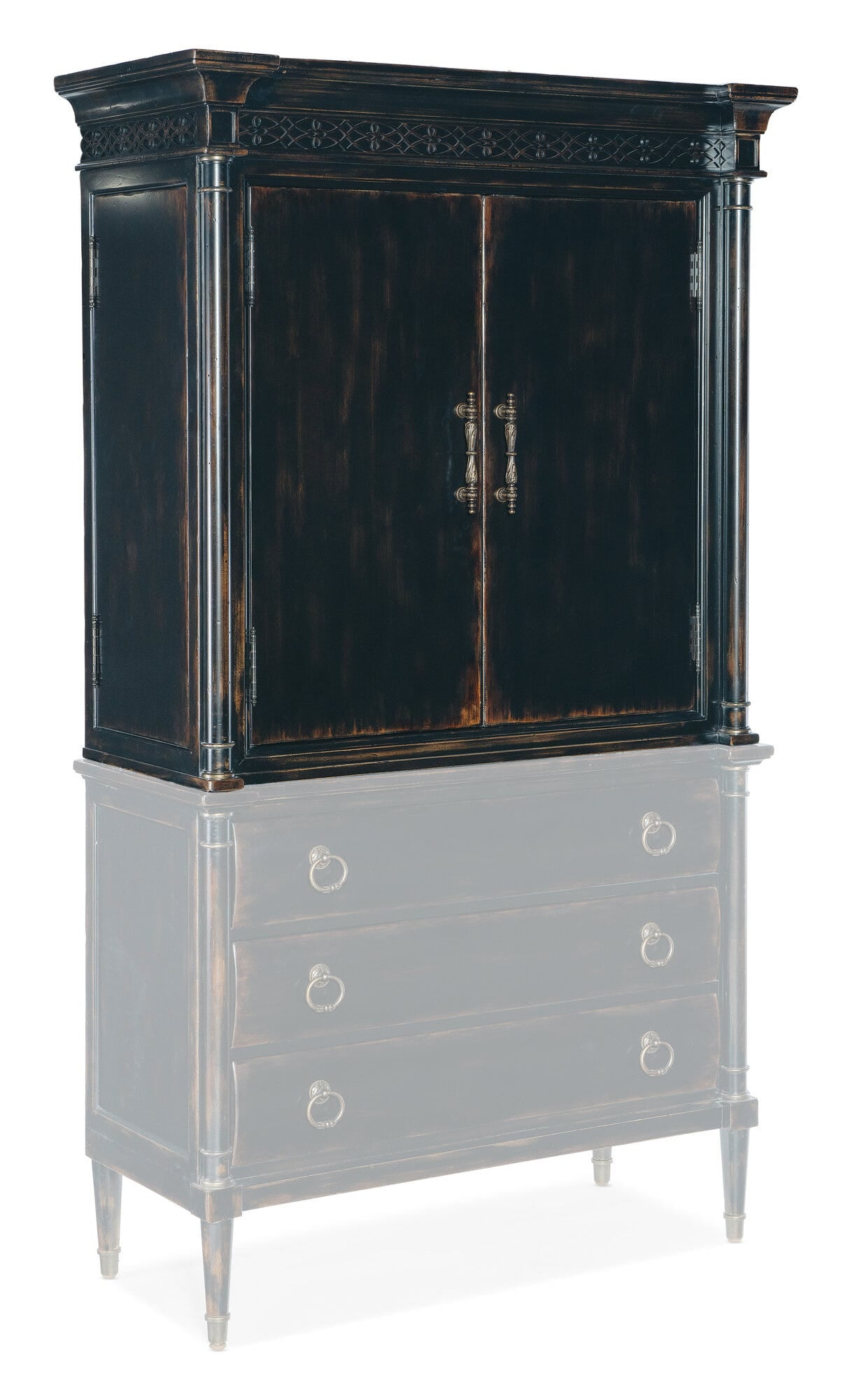 Charleston Jewelry Armoire Top