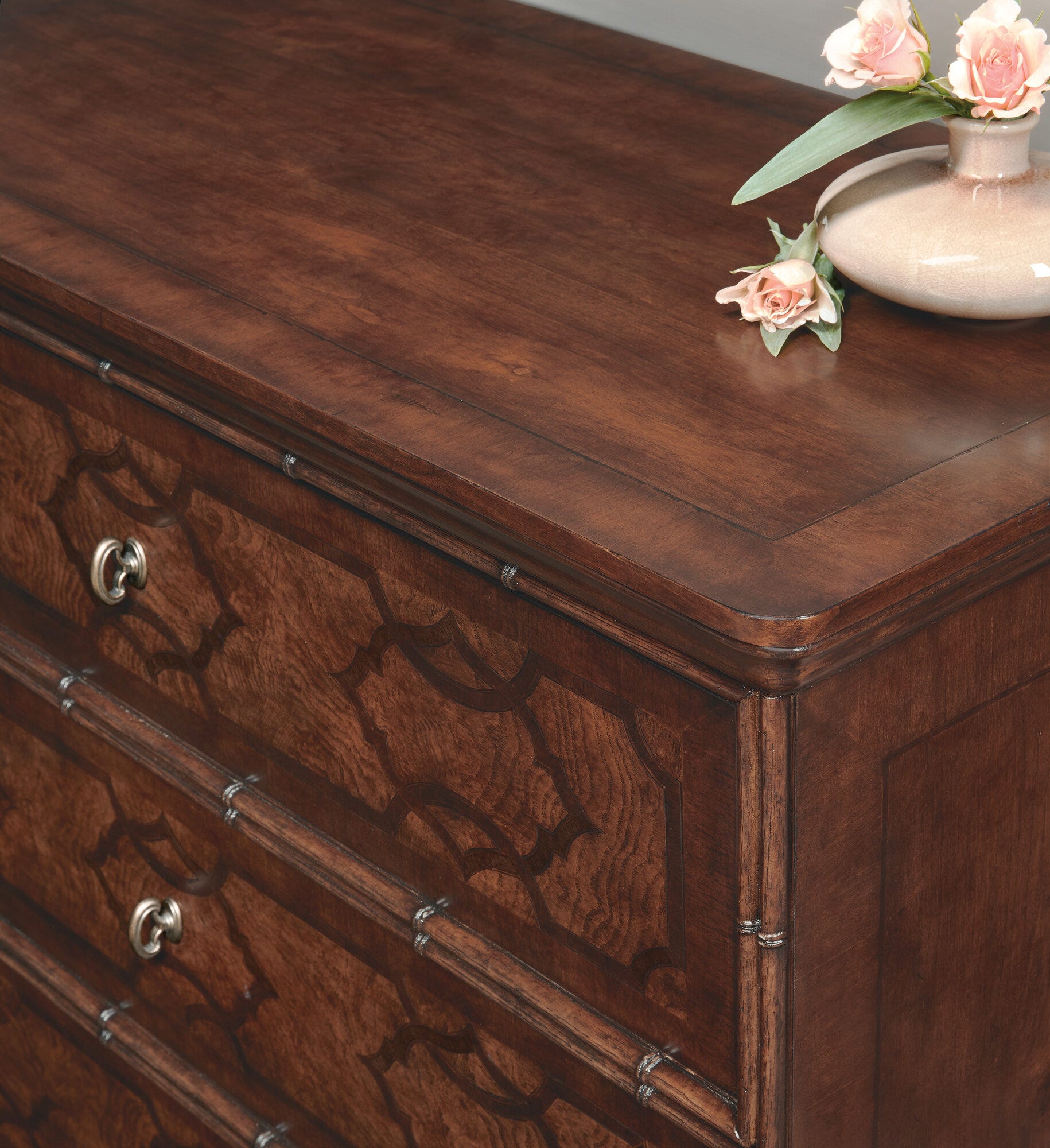 Charleston Three-Drawer Nightstand