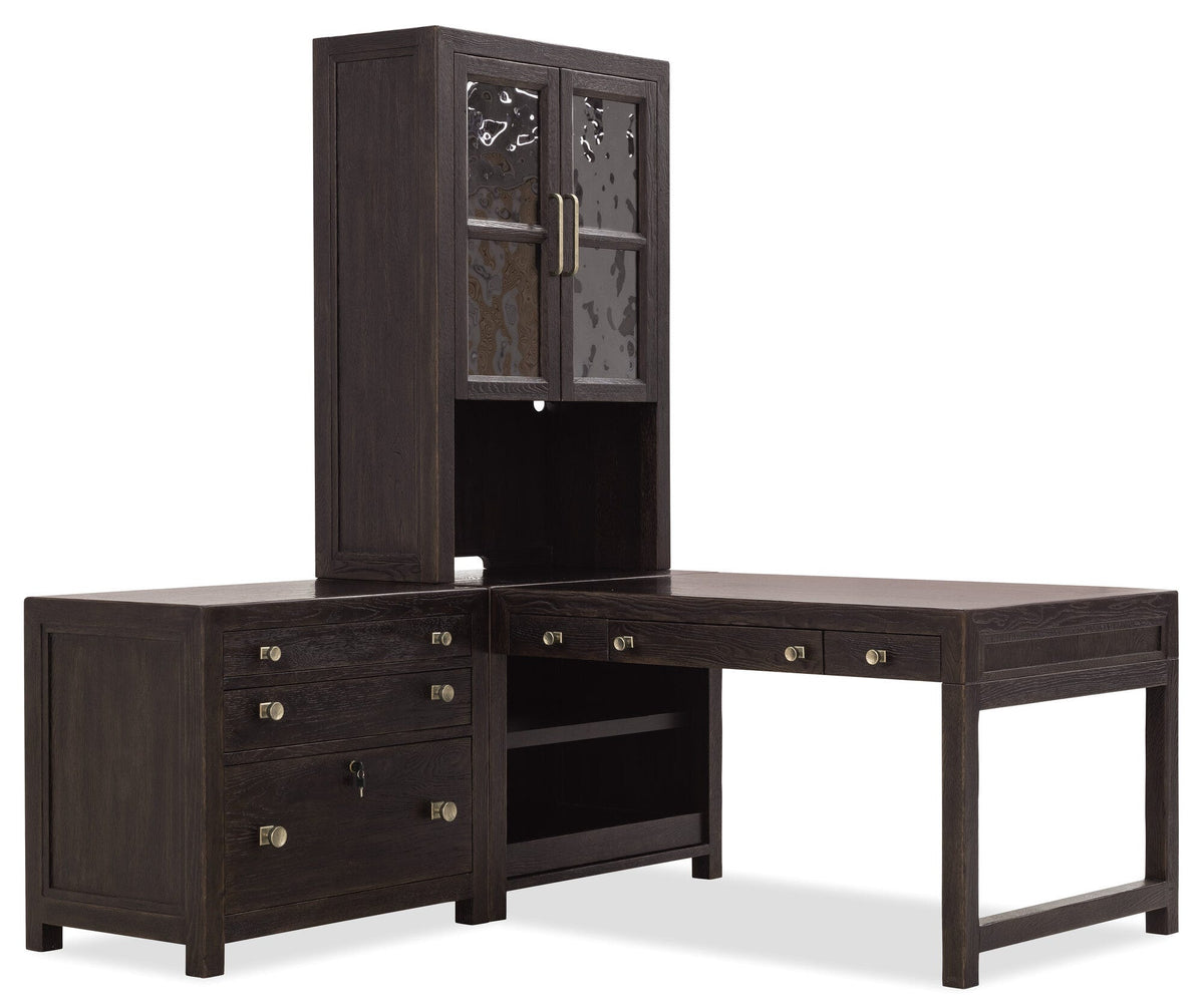 Driftwood 50-inch Modular Peninsula Desk Top