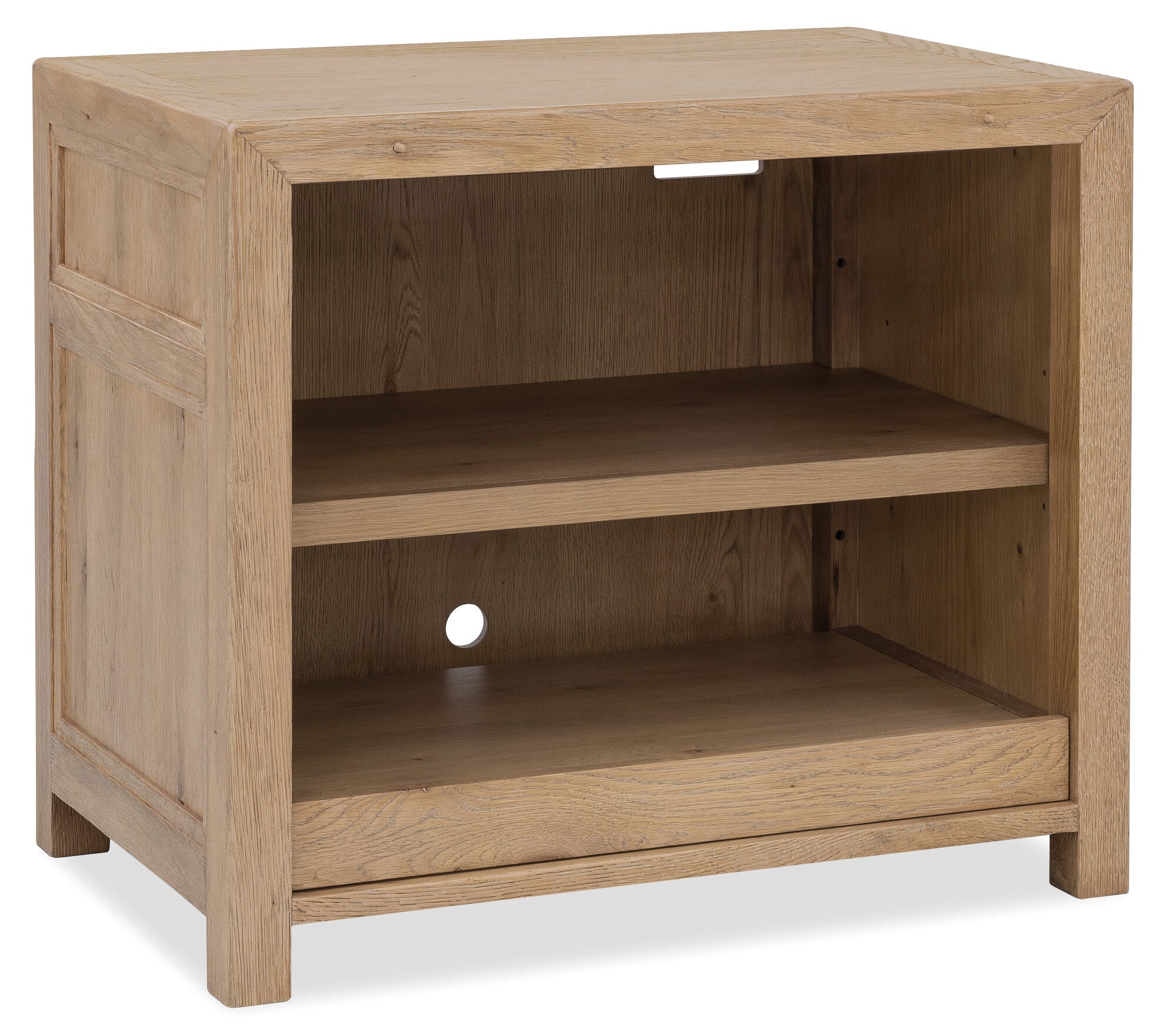 Driftwood Open Shelf Cabinet